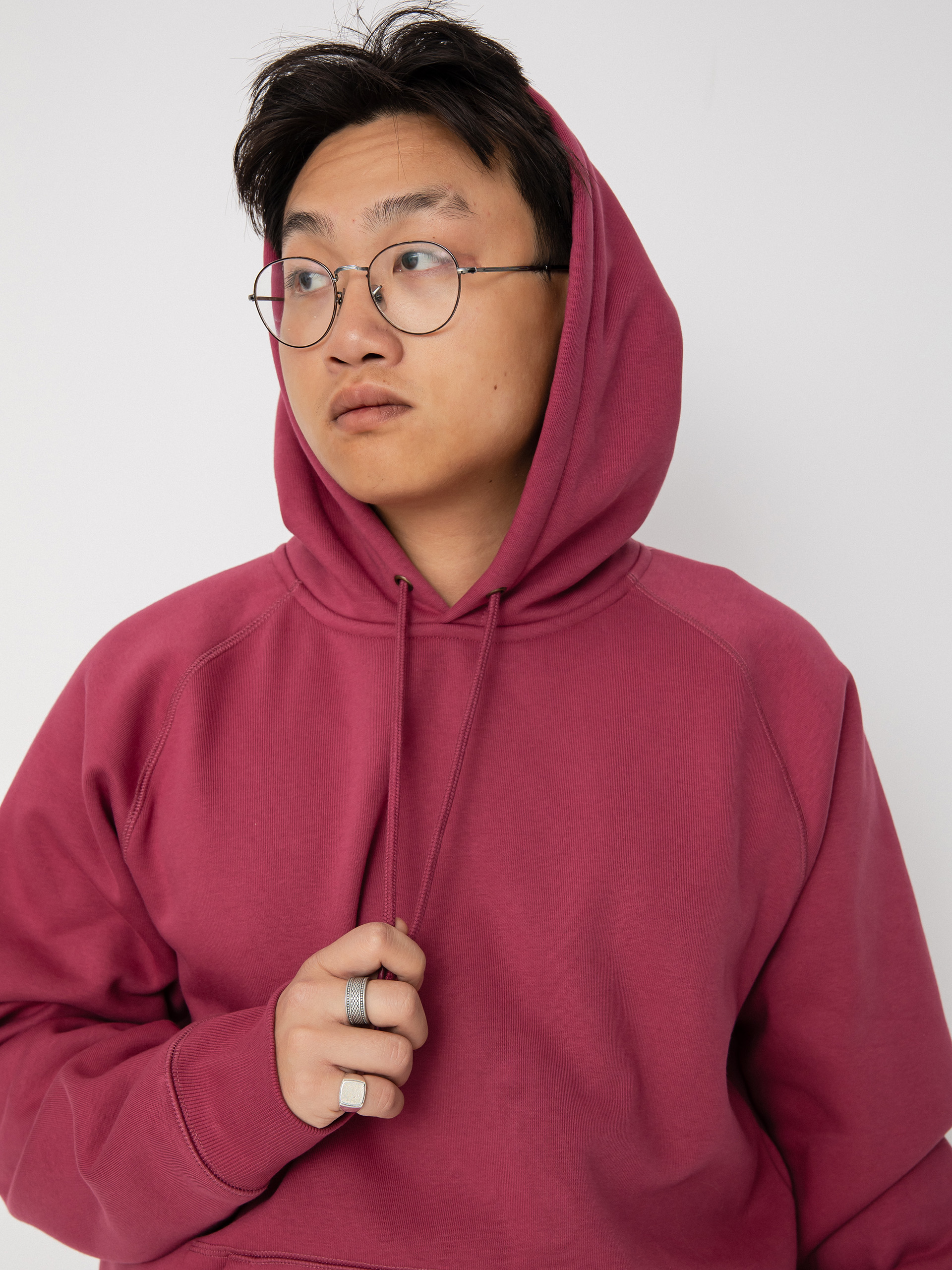 Bluza z kapturem Carhartt WIP Chase HD (punch/gold)