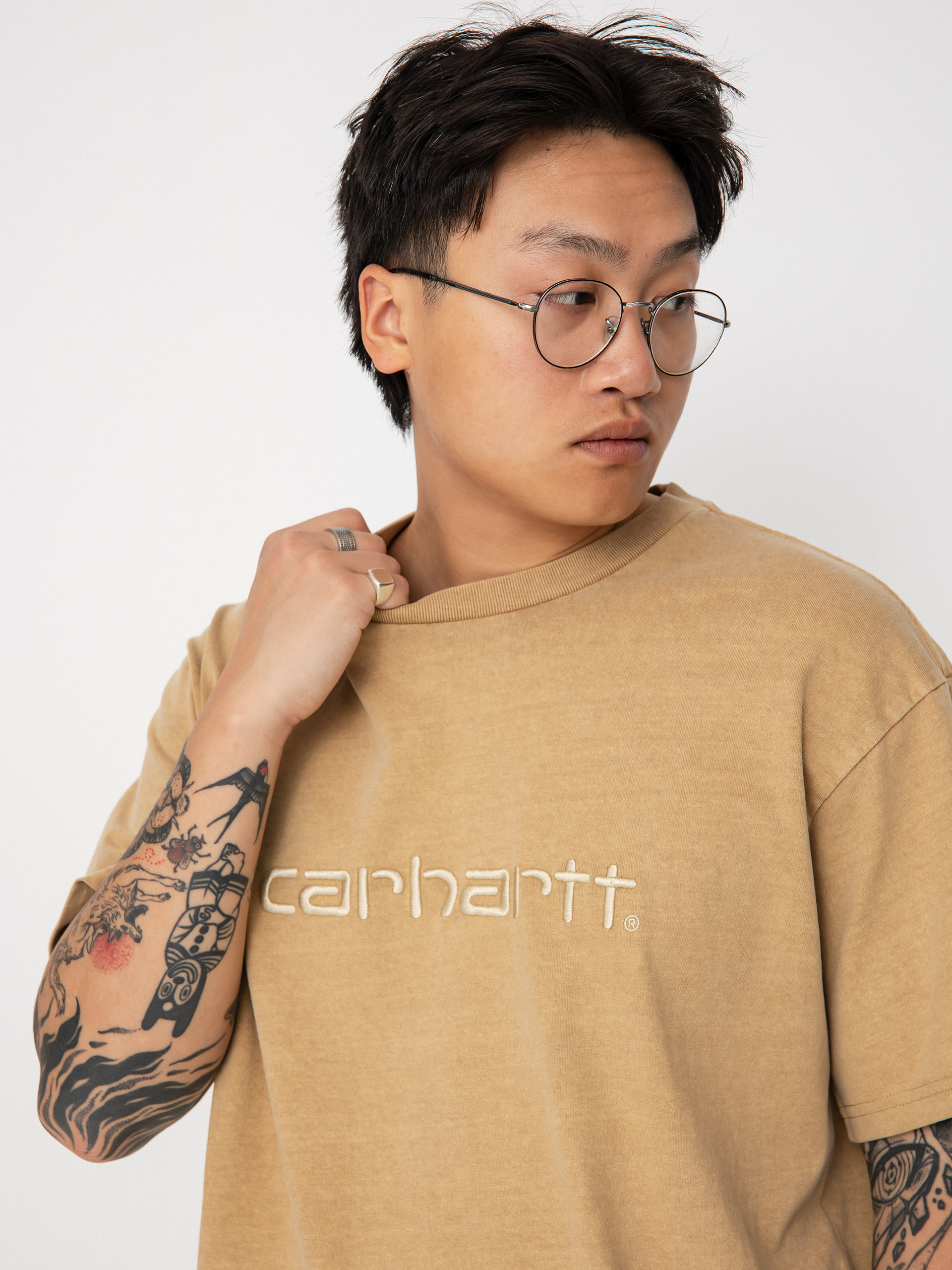 T-shirt Carhartt WIP Duster (dusty h brown)