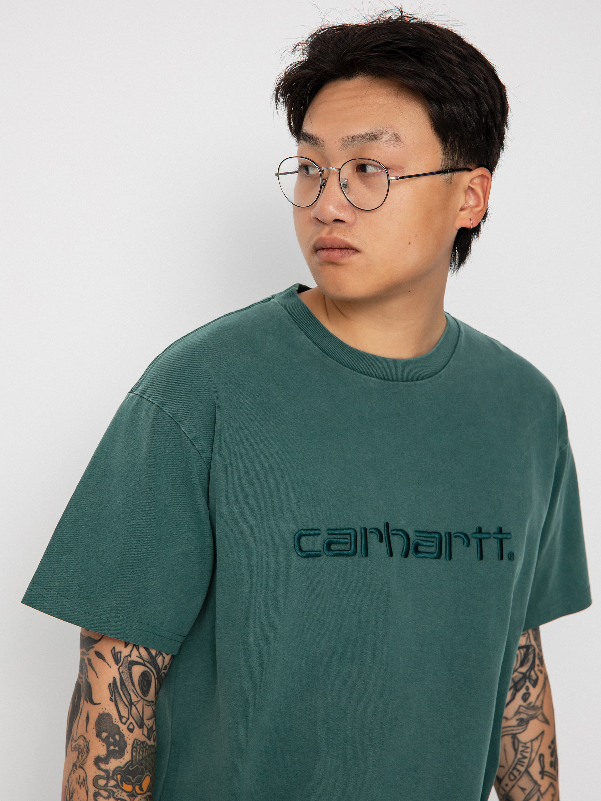 T-shirt Carhartt WIP Duster (discovery green)