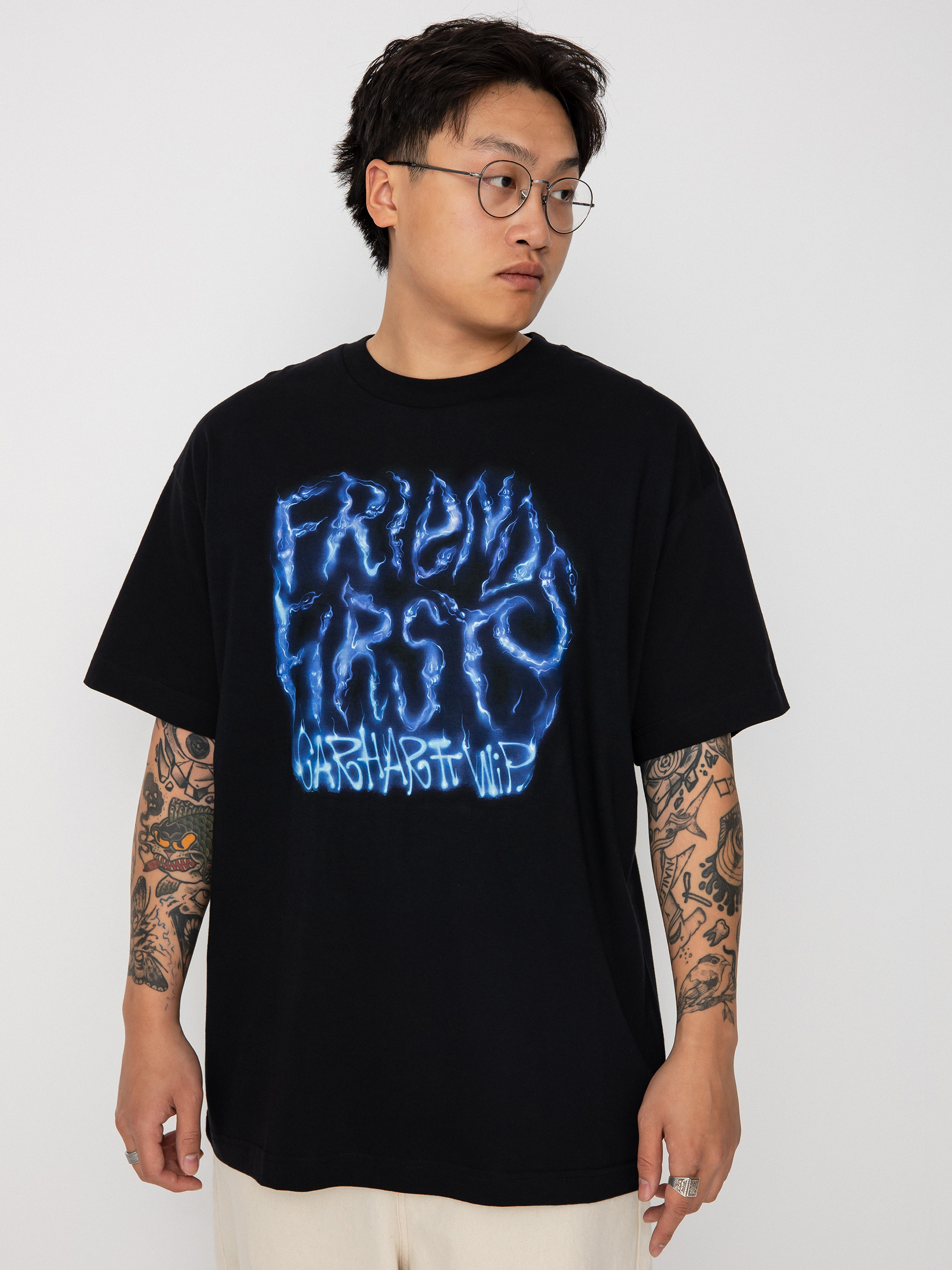 T-shirt Carhartt WIP Babybrush FF (black)