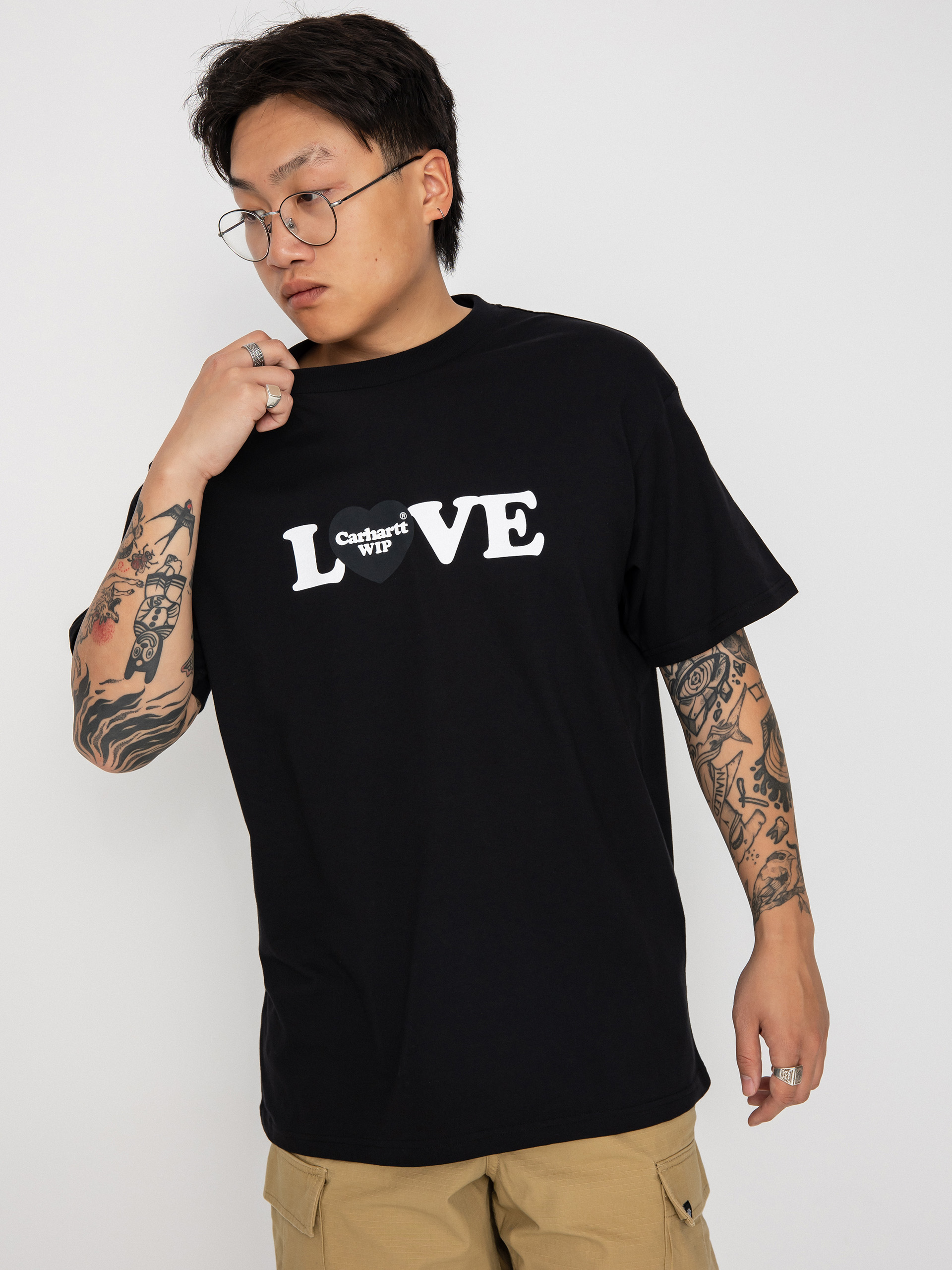 T-shirt Carhartt WIP Love (black)