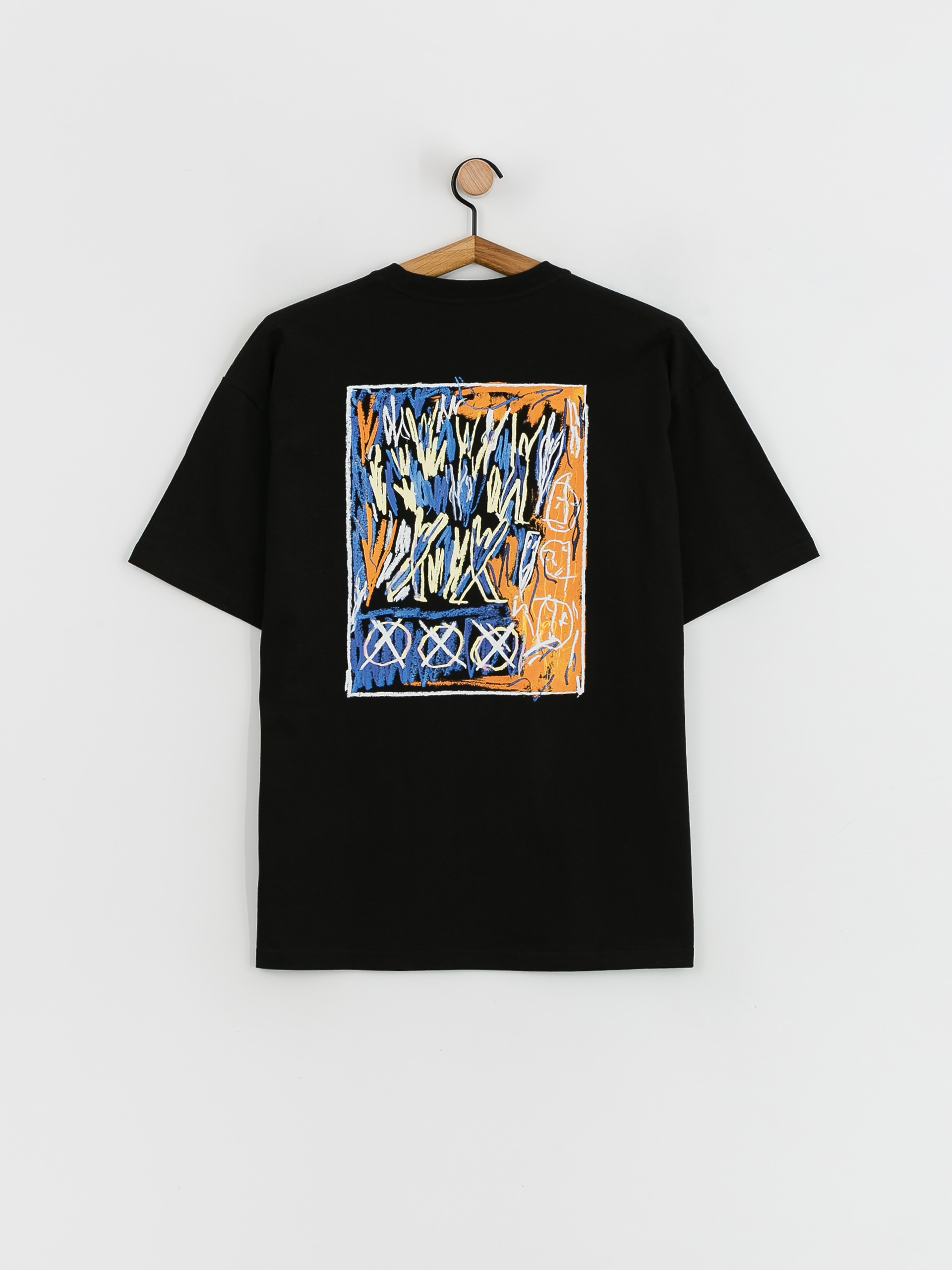 T-shirt Polar Skate Campfire (black)