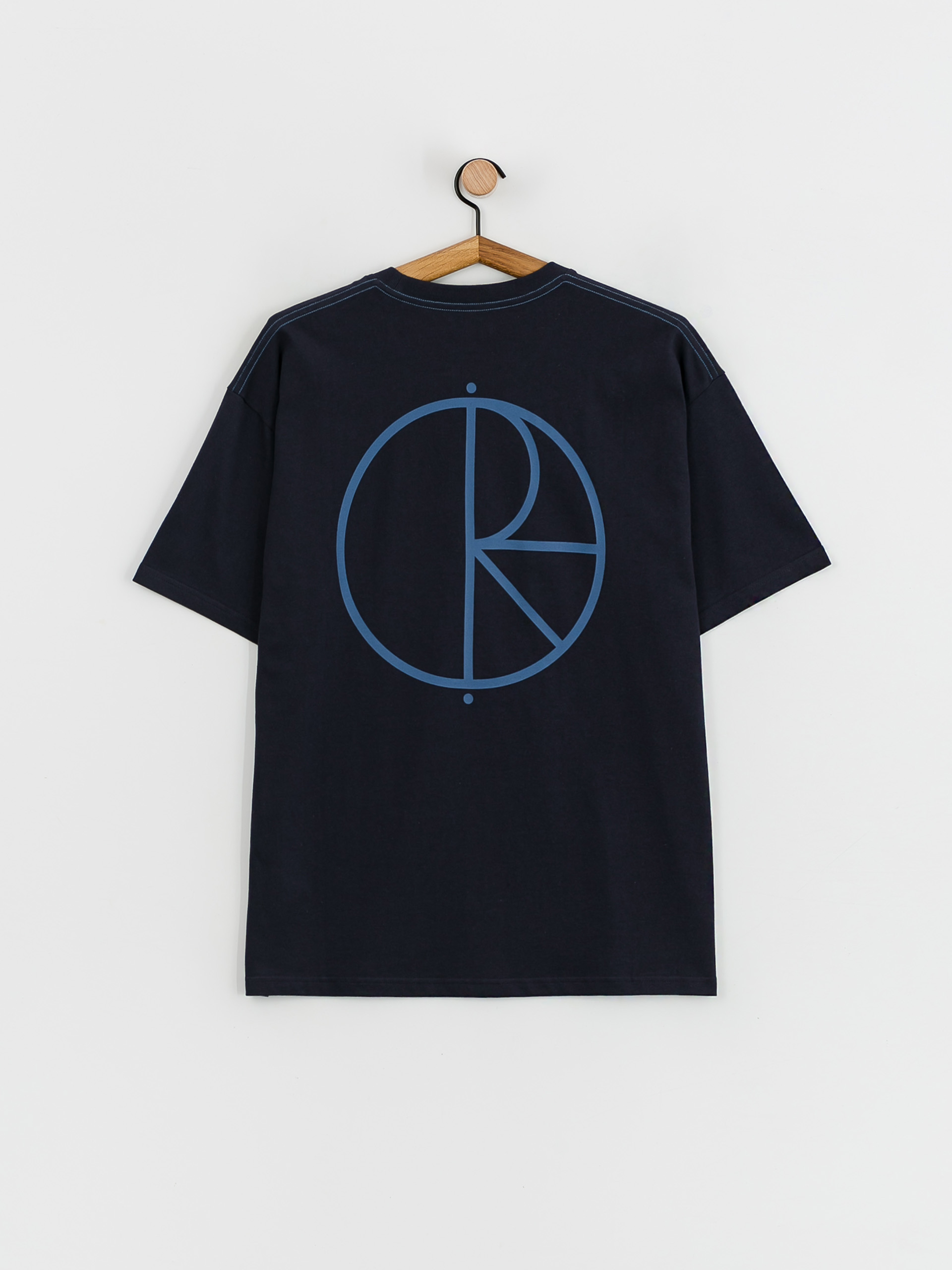 T-shirt Polar Skate Stroke Logo (navy/blue)