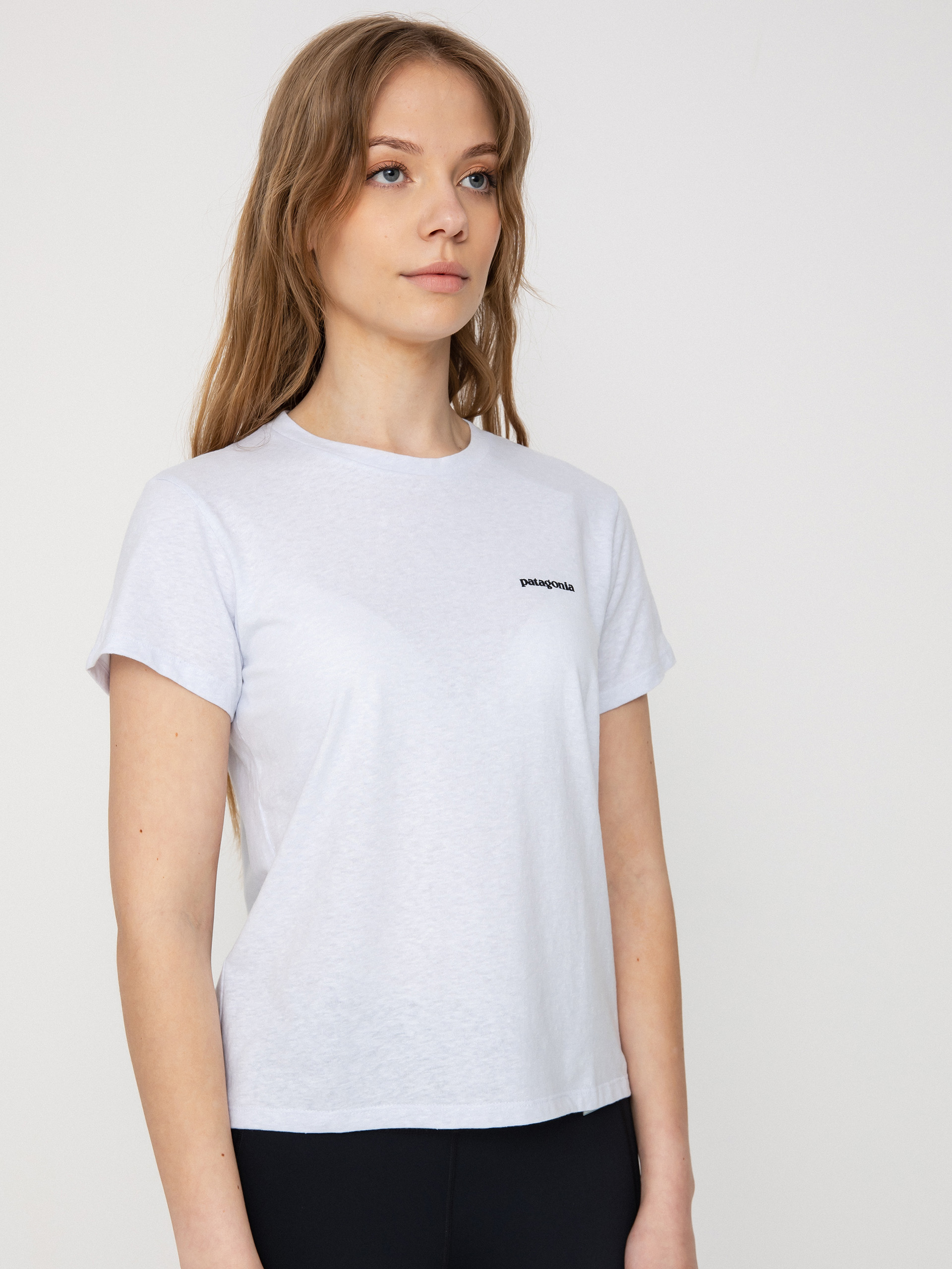 T-shirt Patagonia P 6 Logo Responsibili Wmn (white)