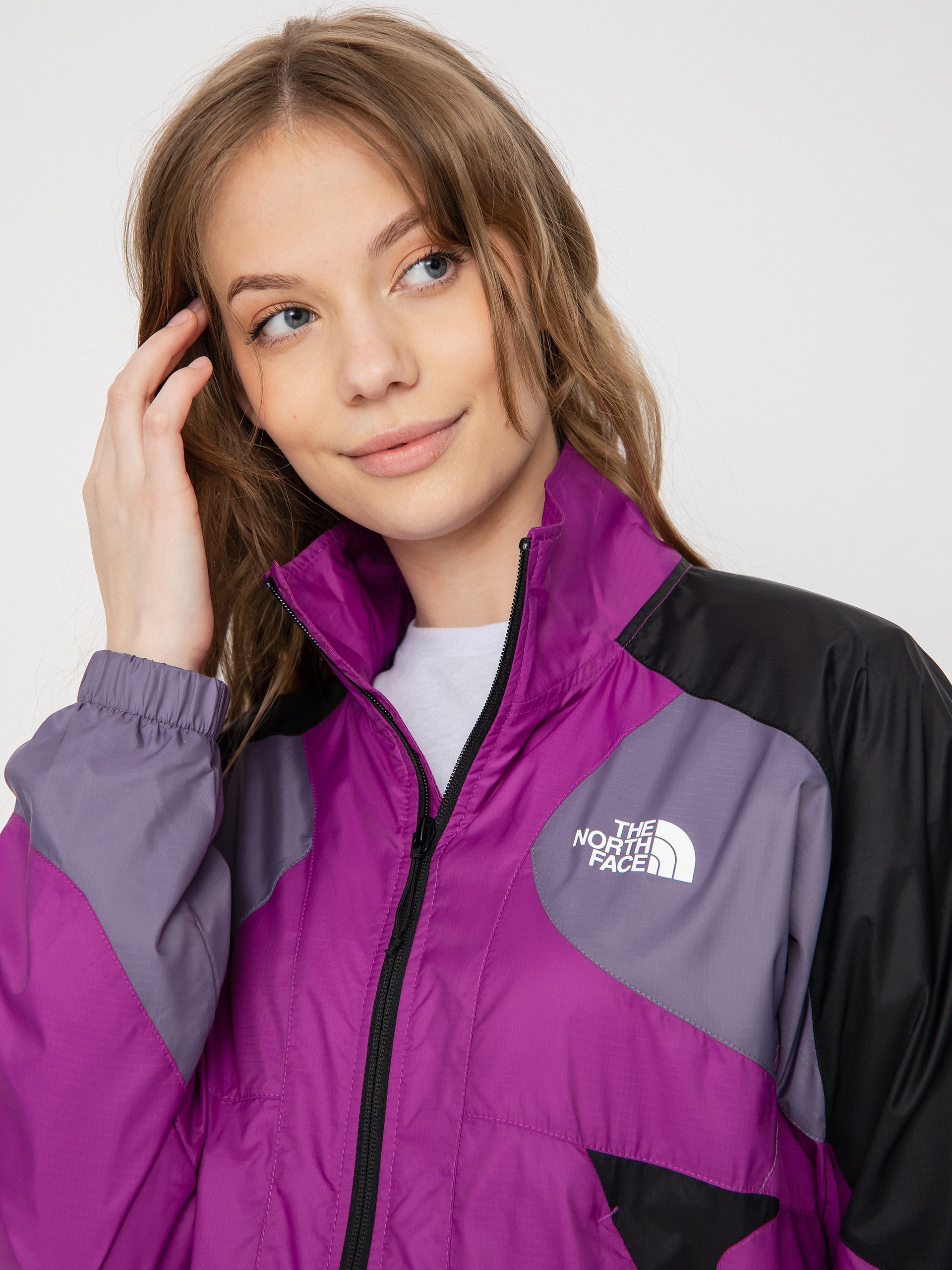 【The North Face】 M'S CAMP VIBE S/S R/TEE - DEEP_PURPLE Kurtka The North Face Tnf X Wmn - różowy (lunar slate/purple
