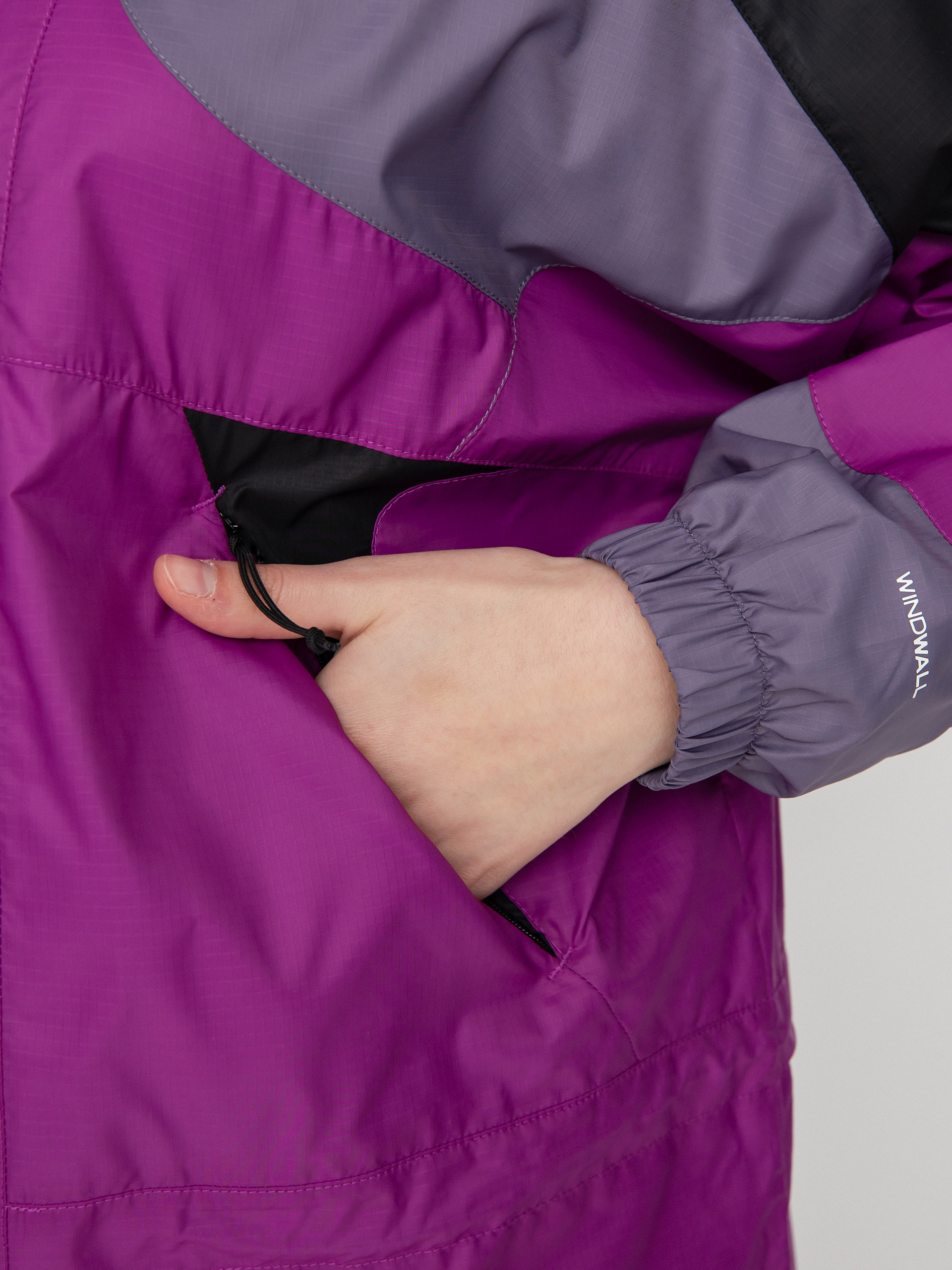 【The North Face】 M'S CAMP VIBE S/S R/TEE - DEEP_PURPLE Polar The North Face Tnf Fleeski 1/4 Zip Wmn - fioletowy