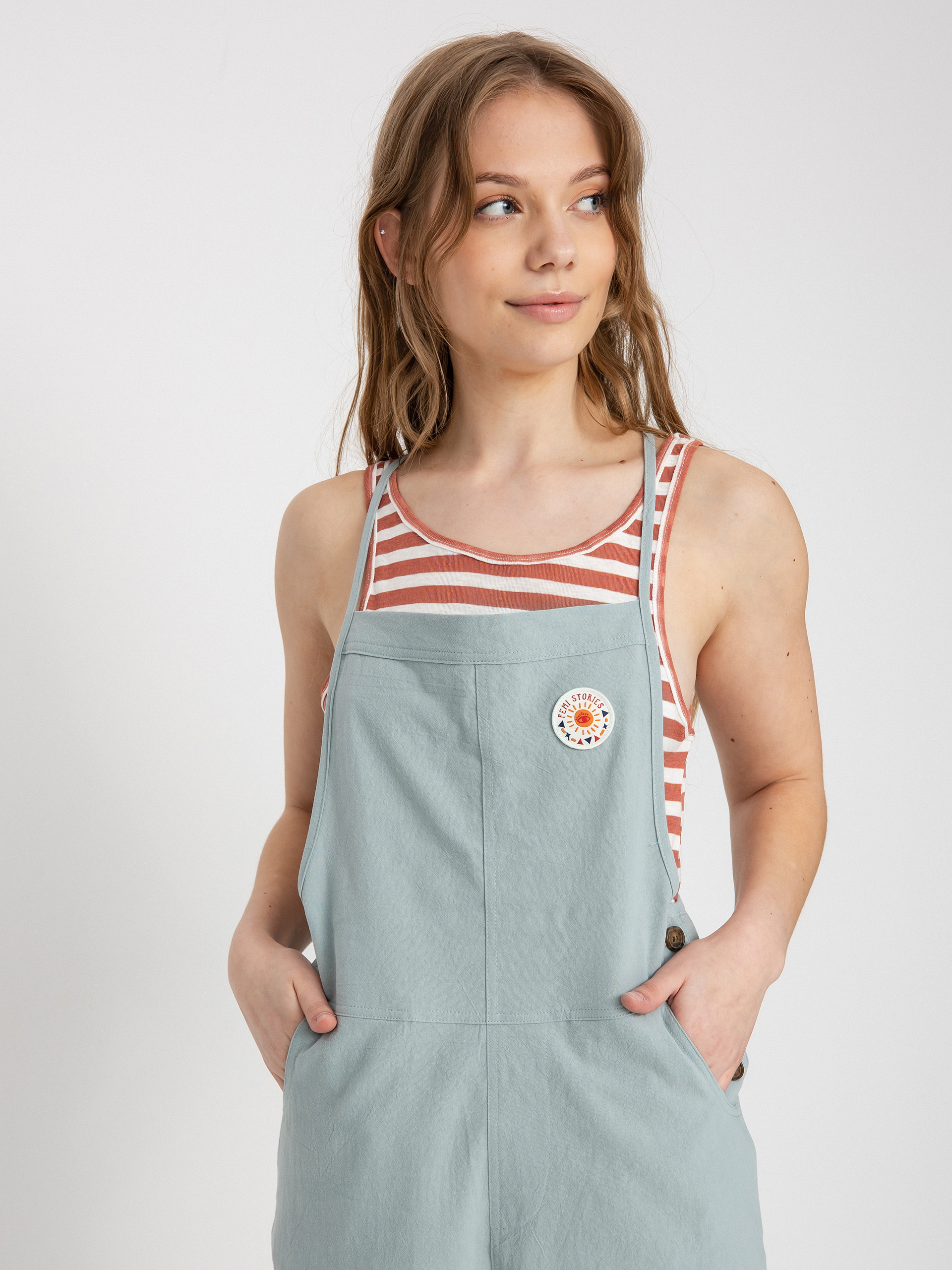 Ogrodniczki Femi Stories Blanca Wmn (cgrn)