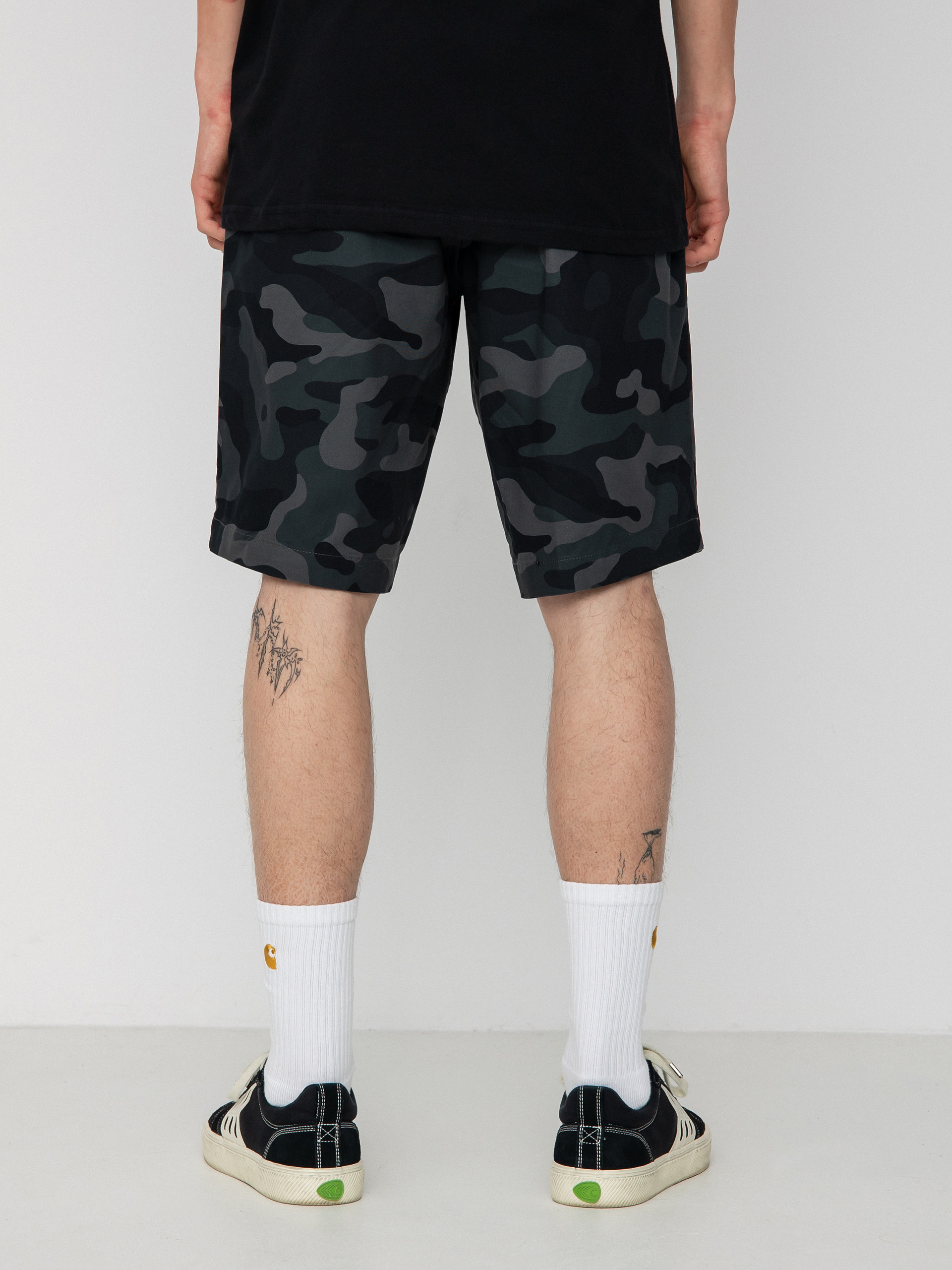 Szorty Fox Essex Camo 2.0 (black camo)