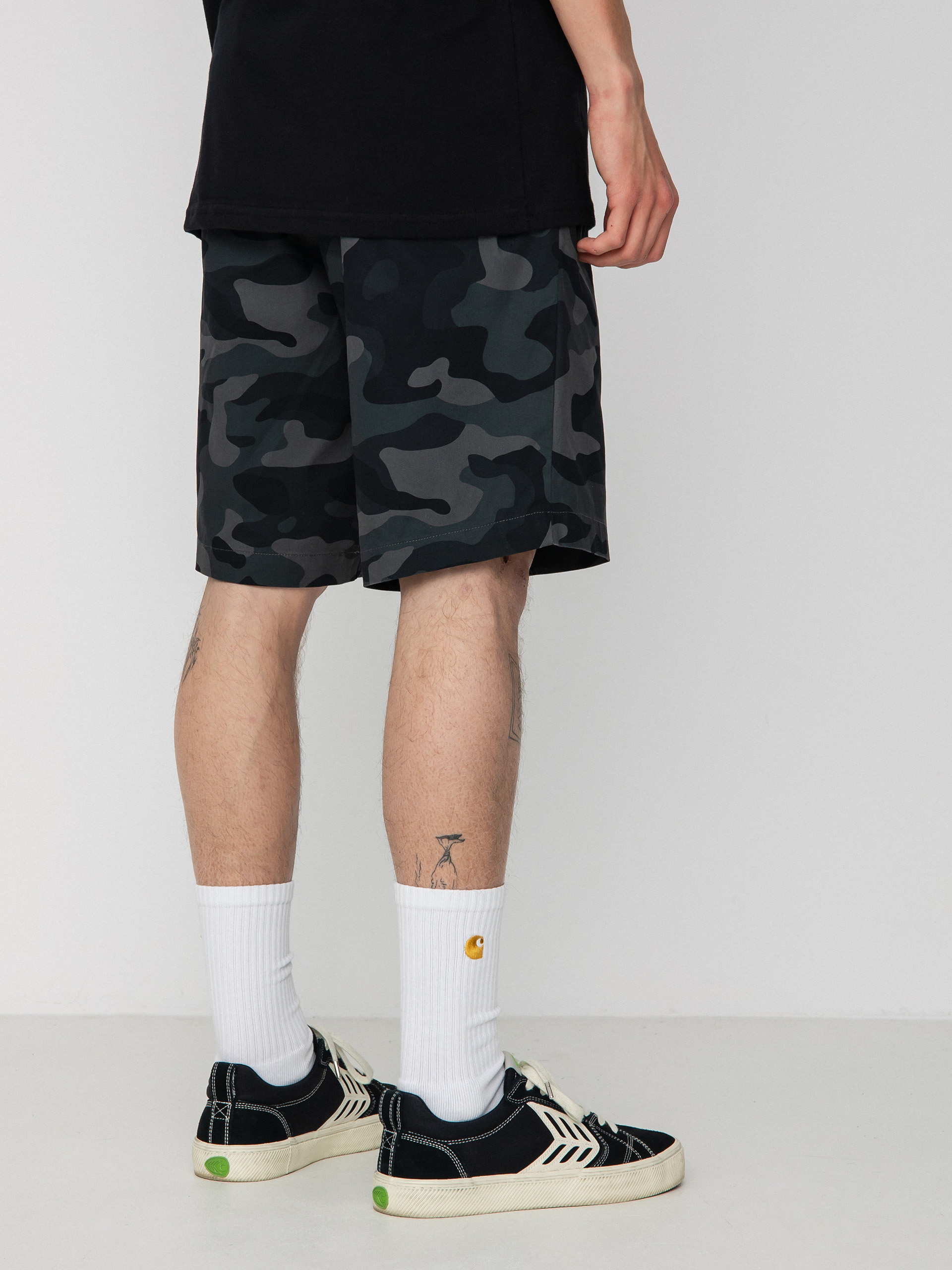 Szorty Fox Essex Camo 2.0 (black camo)
