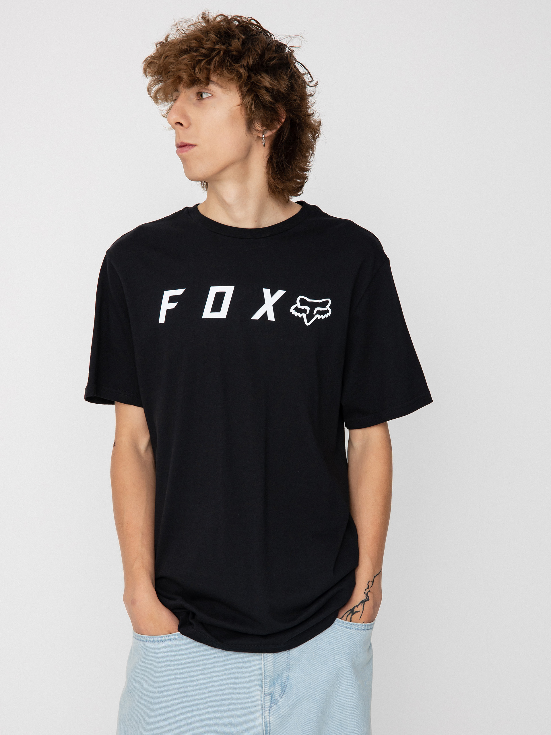 Fox Тениска Absolute (black/white)