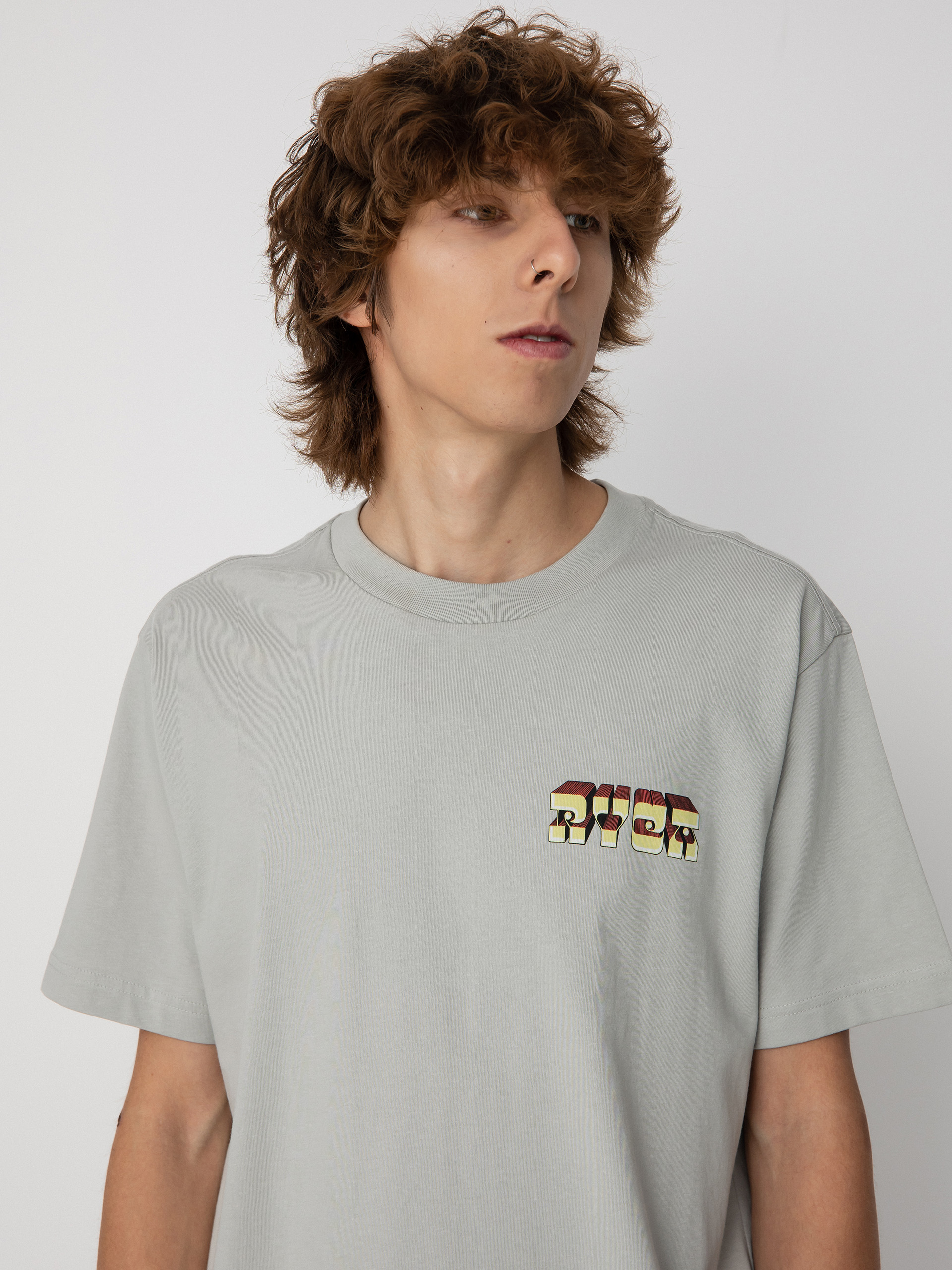 T-shirt RVCA Portal (bright coral)