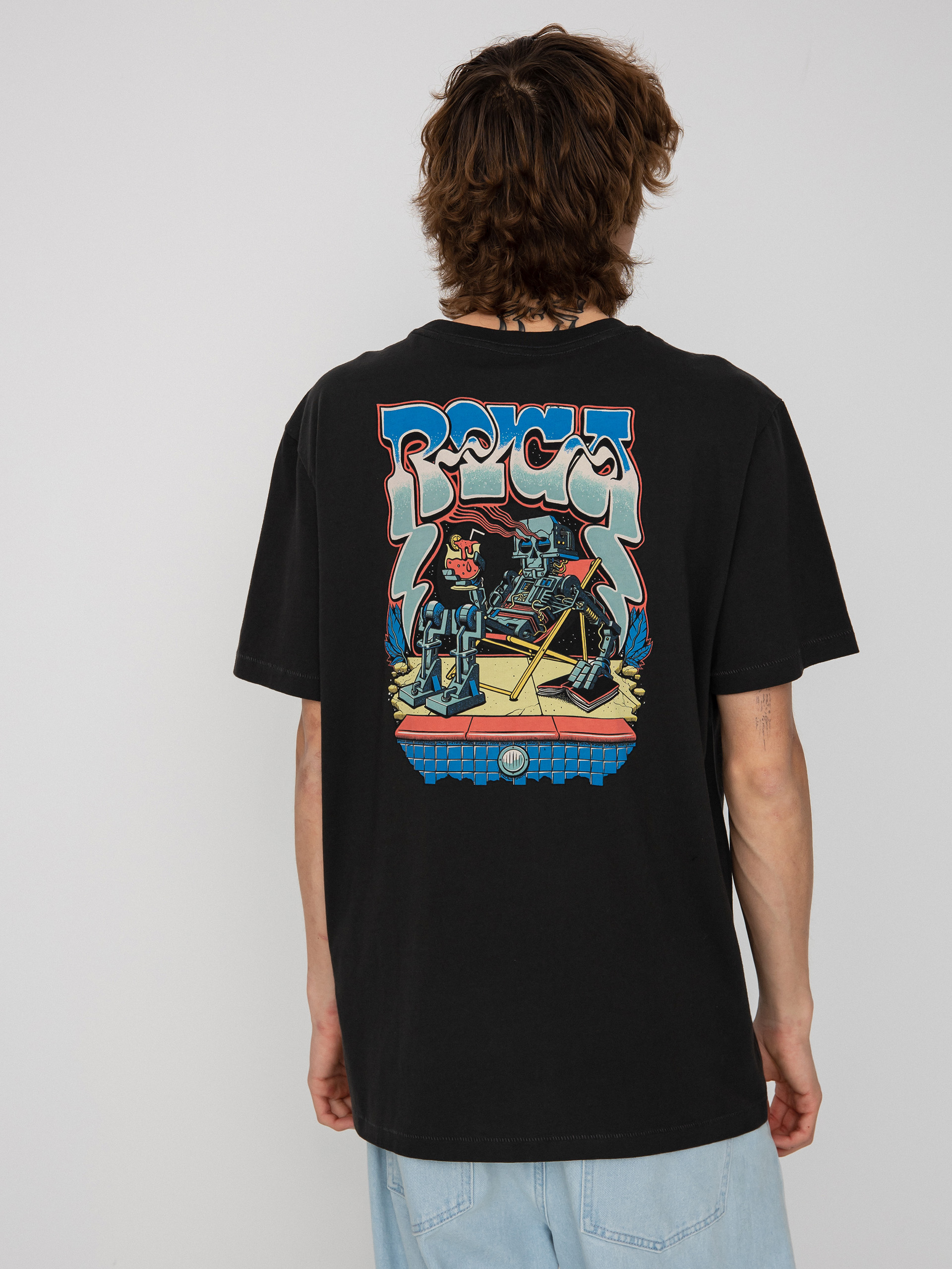 T-shirt RVCA Resort Technica (pirate black)