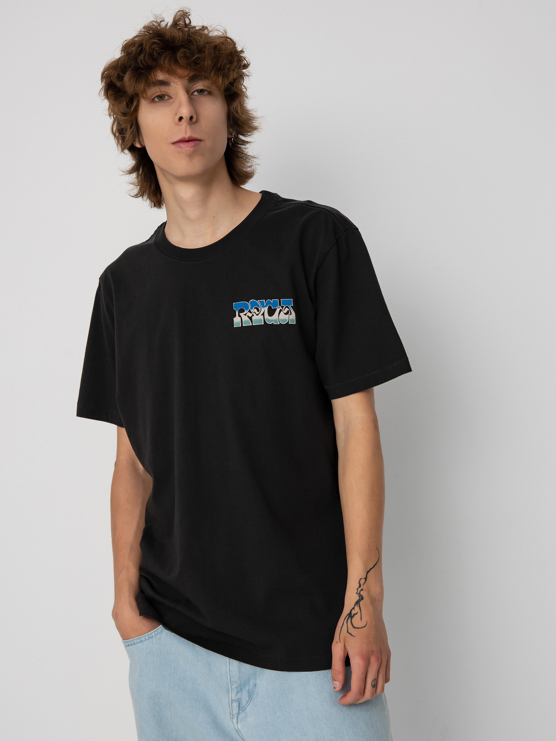 T-shirt RVCA Resort Technica (pirate black)