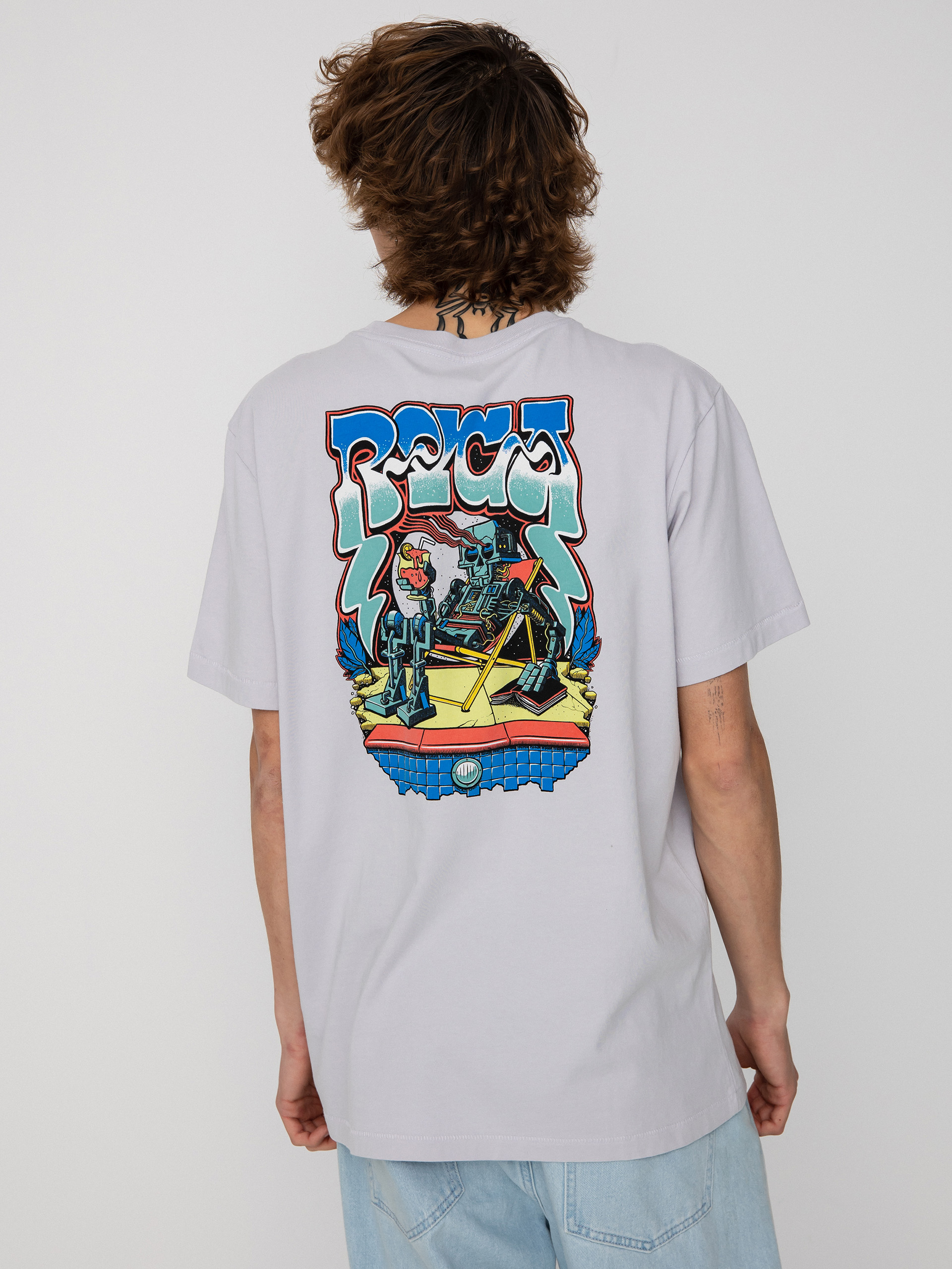 T-shirt RVCA Resort Technica (fog)