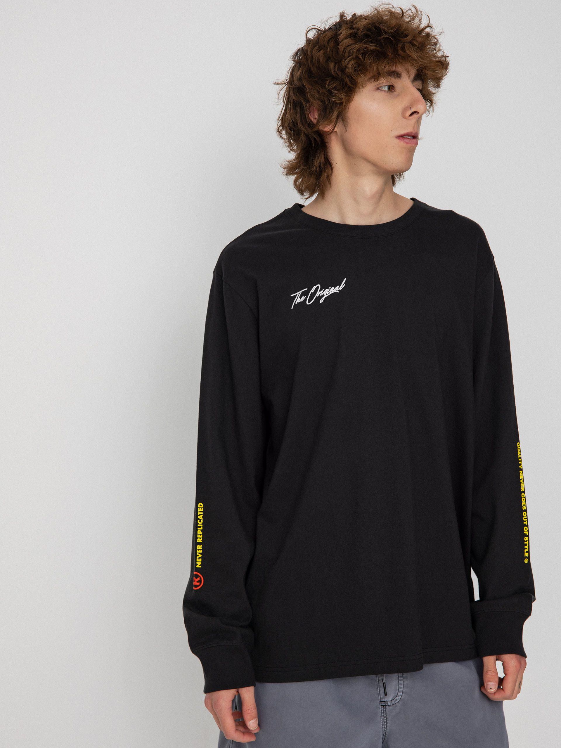 Longsleeve Levi's® Relaxed Graphic Poster Logo (black)