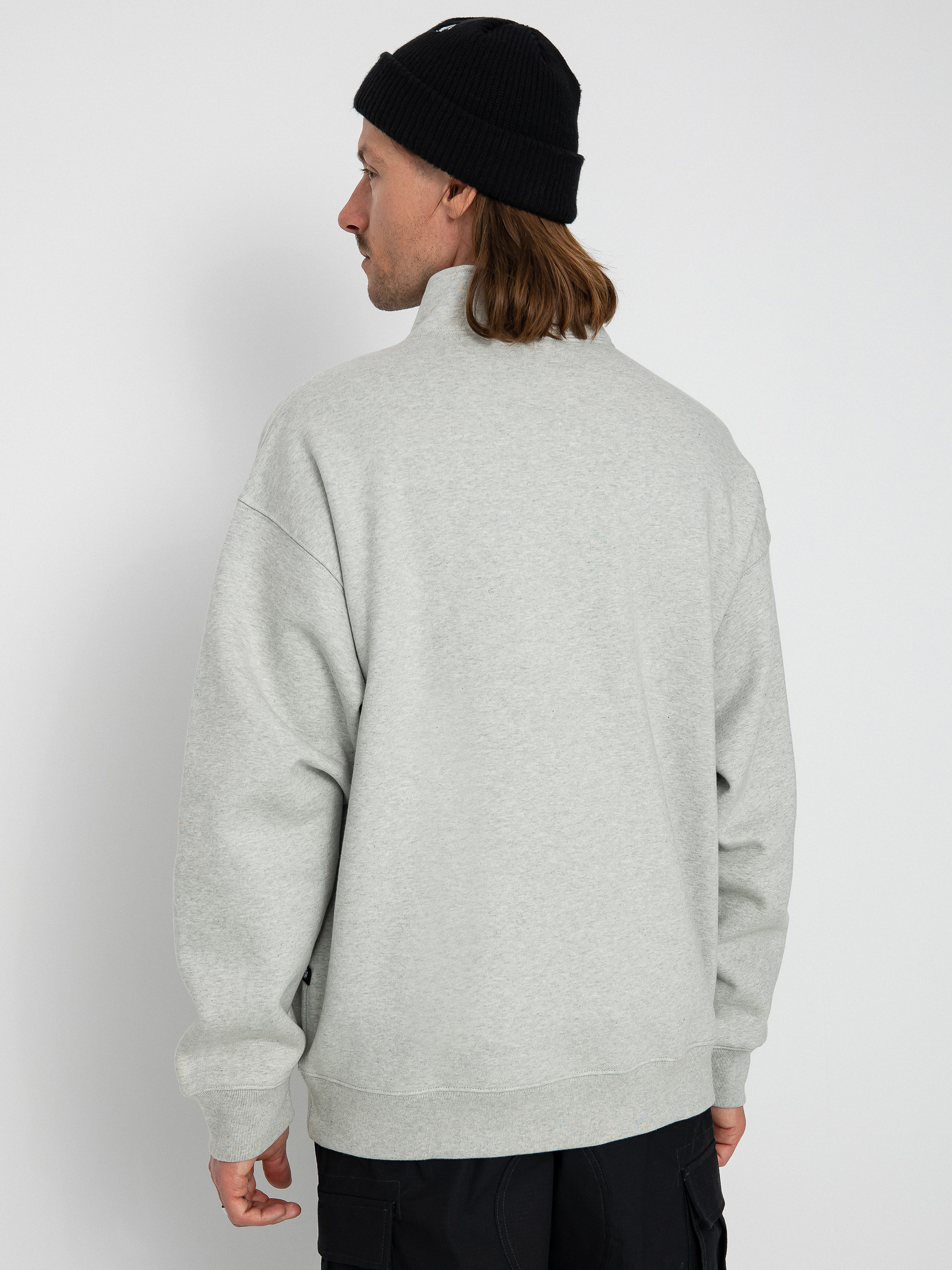 Bluza Nike SB Half Zip Y2K Logo (grey heather)