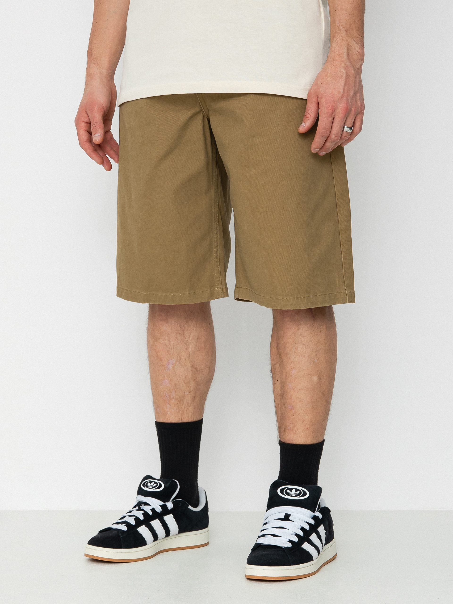 Szorty MassDnm Slang Baggy Fit (beige)