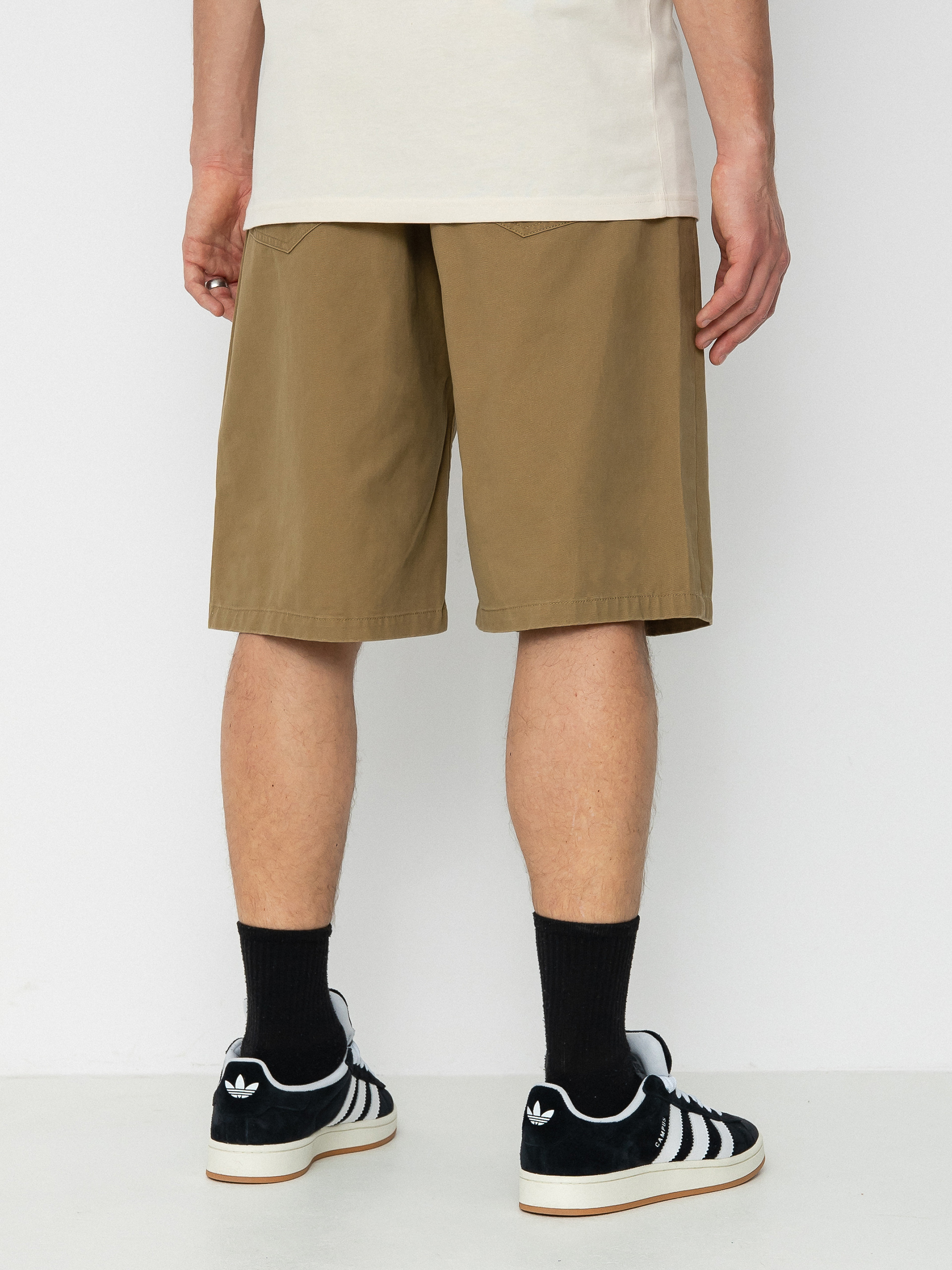 Szorty MassDnm Slang Baggy Fit (beige)
