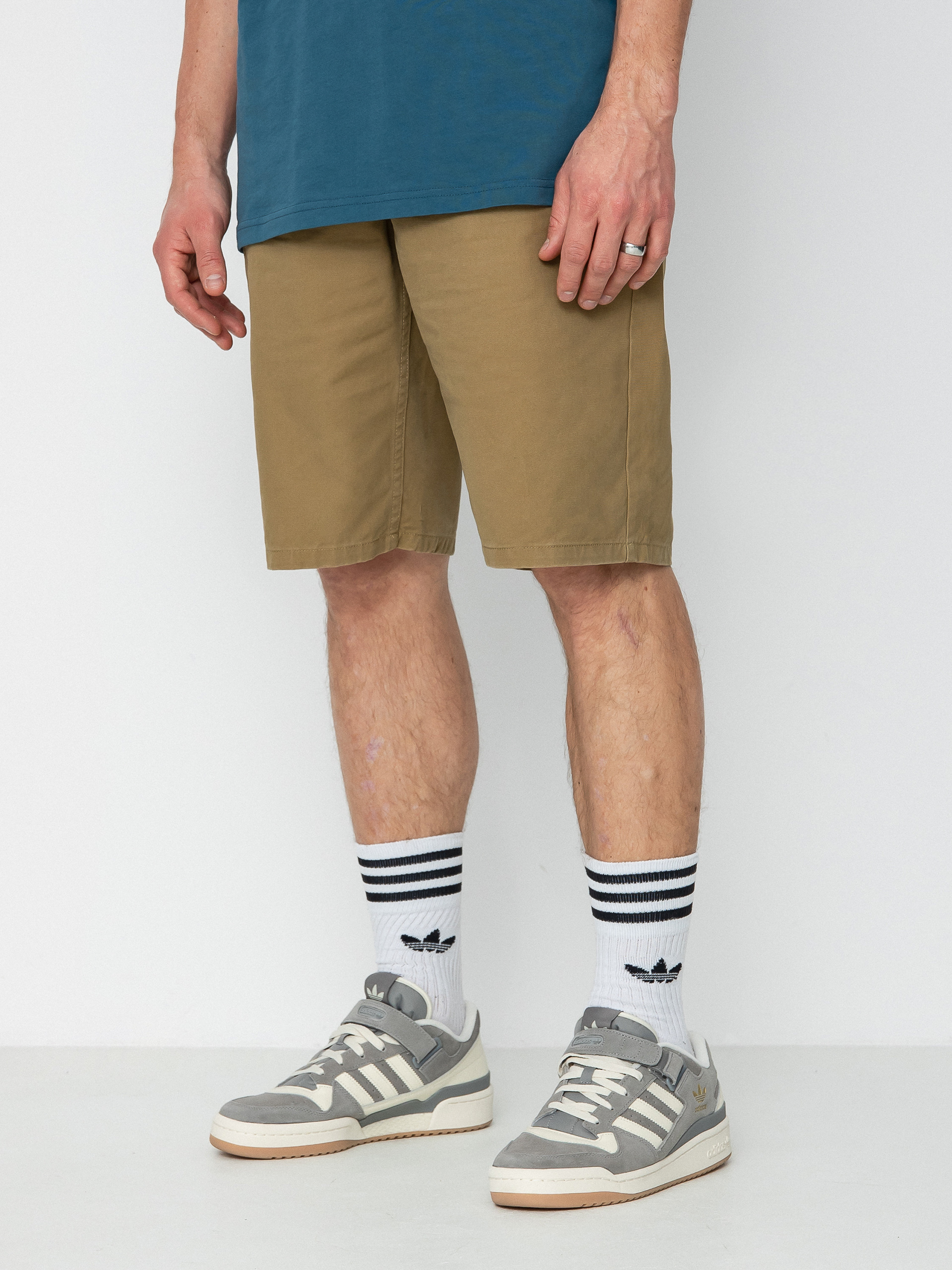 Szorty MassDnm Base Regular Fit (beige)