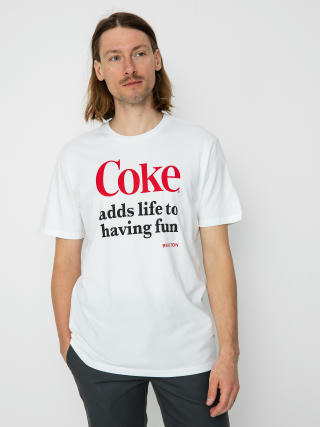 T-shirt Brixton Coca-Cola Having Fun (white)