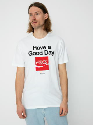 T-shirt Brixton Coca-Cola Good Day (white)