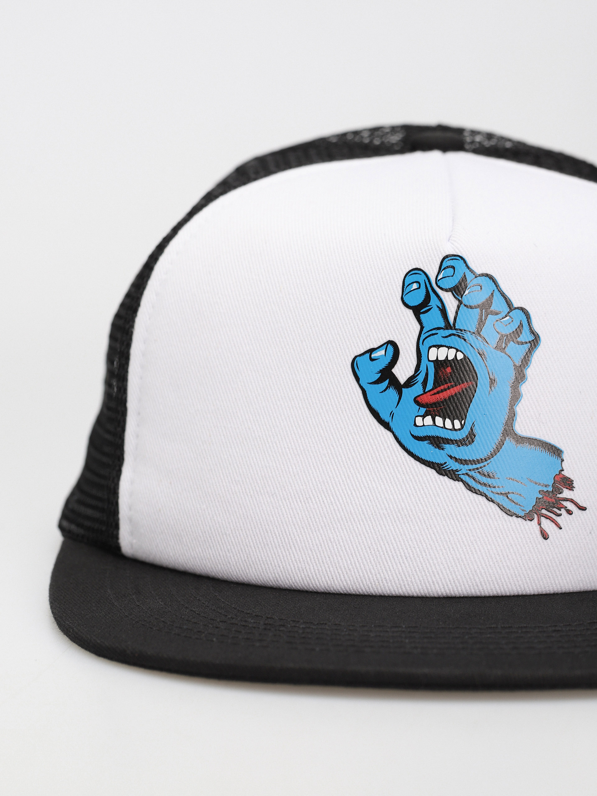 Czapka z daszkiem Santa Cruz Classic Hand Mesh (white/black)