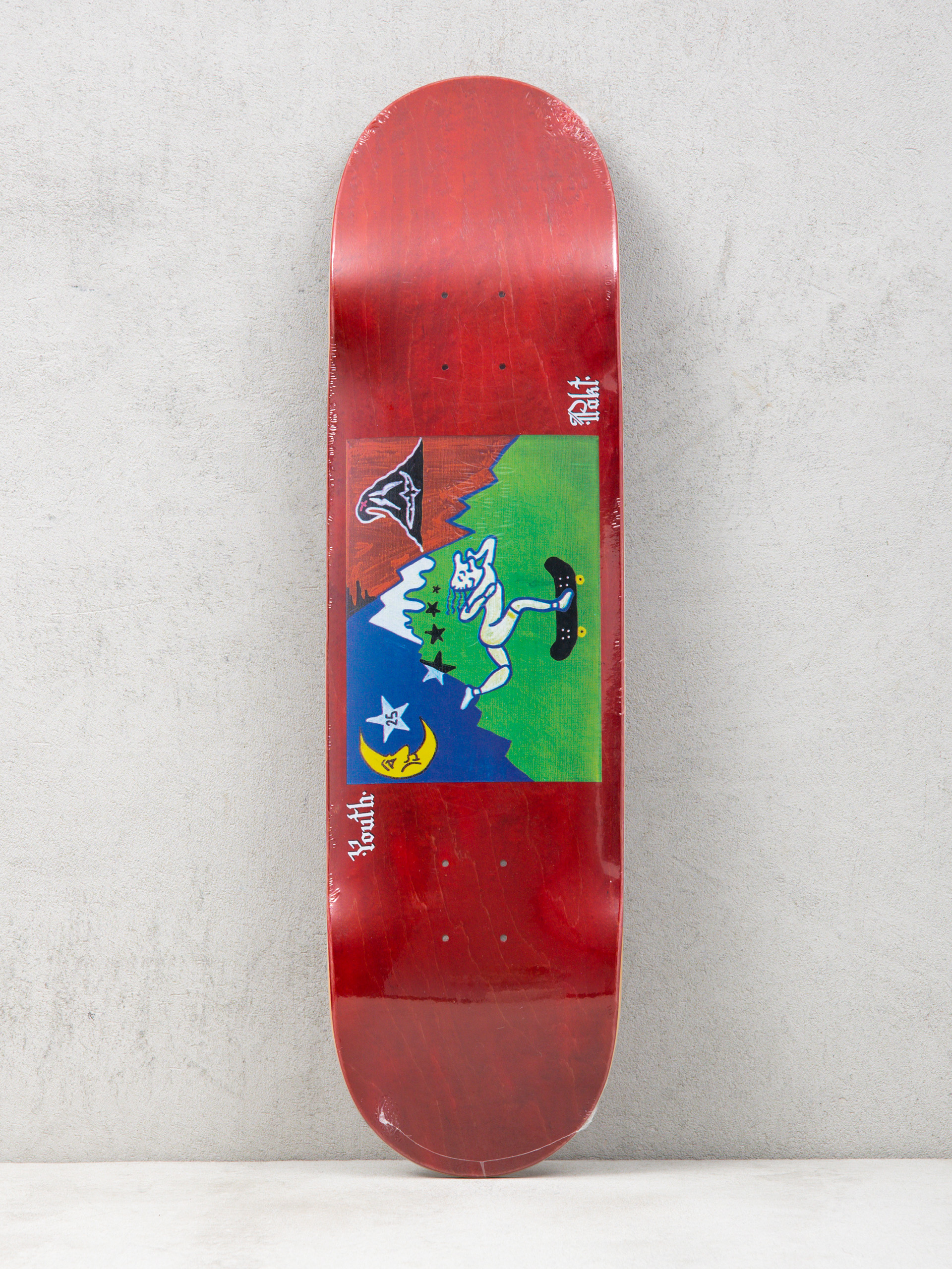 Deck Youth Skateboards X Pakt Baba Na Desce (red)