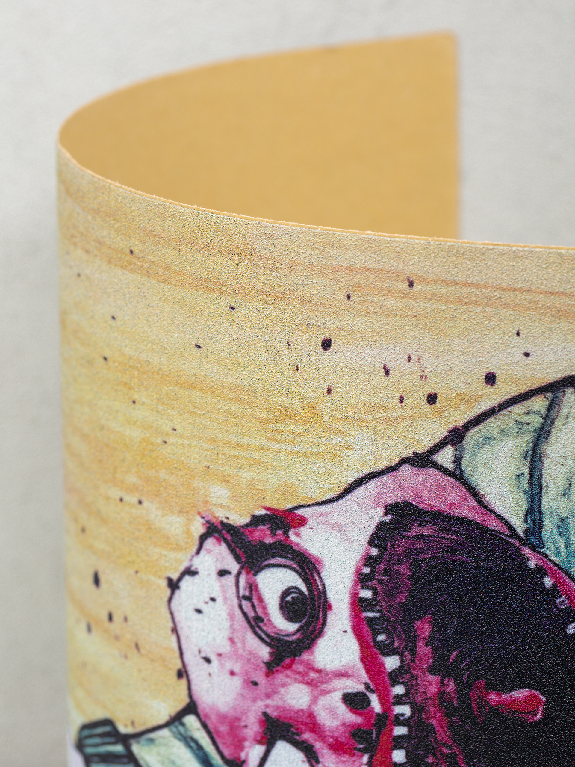 Papier 101 Skateboards Nattas Sock Puppets (yellow)