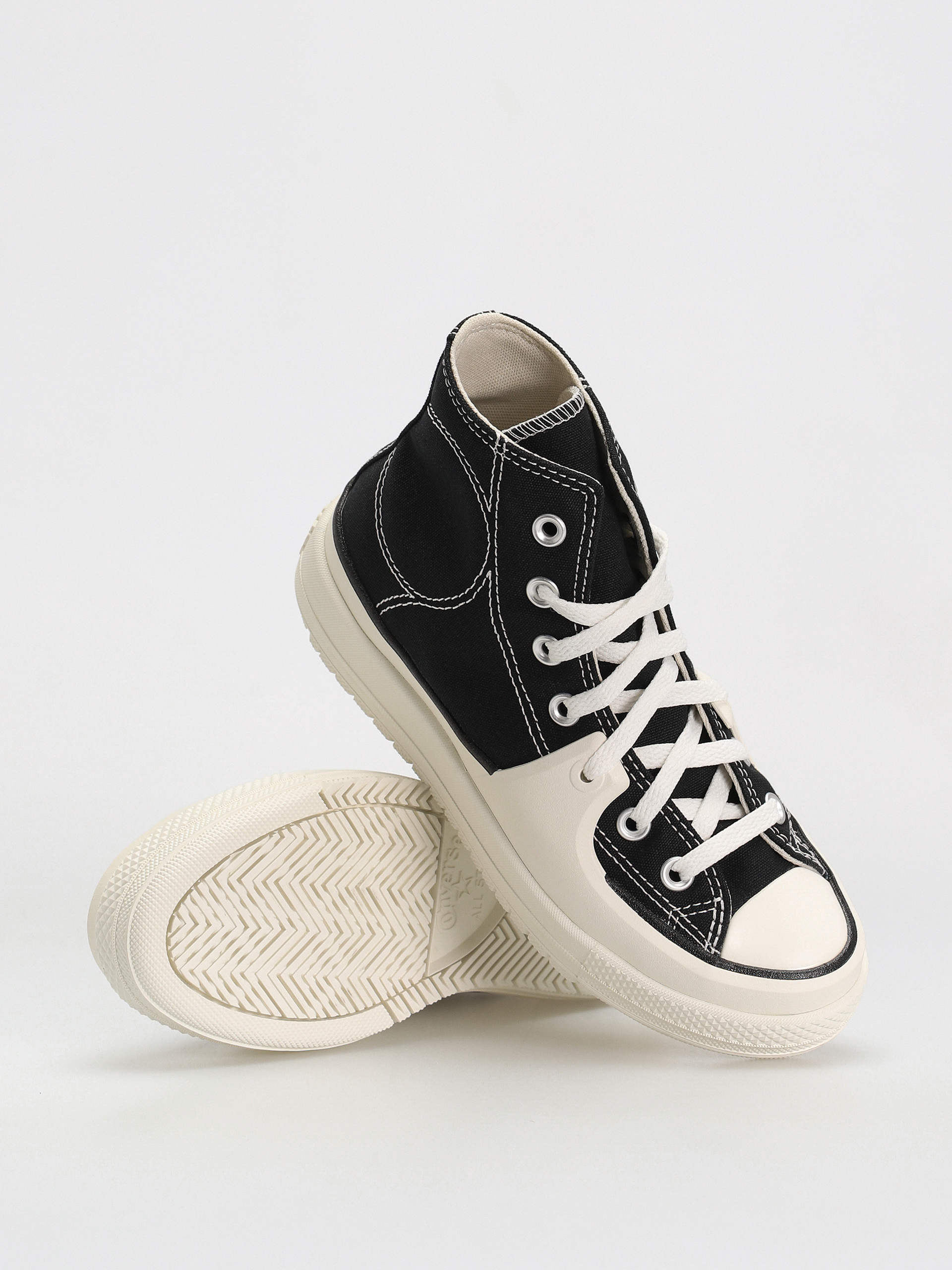 Trampki Converse Chuck Taylor All Star Construct Hi Wmn (black/vintage white)