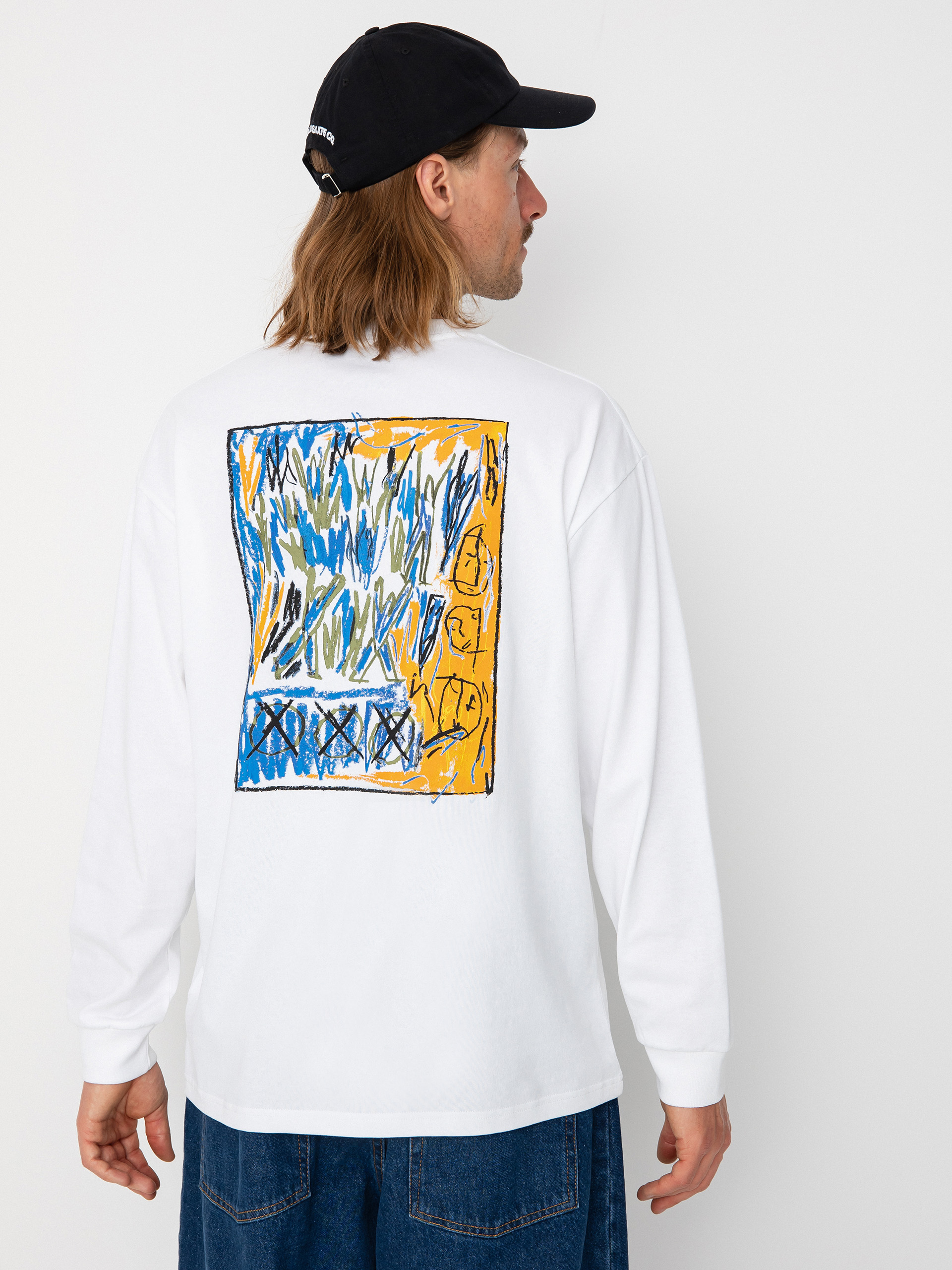 Longsleeve Polar Skate Campfire LS (white)