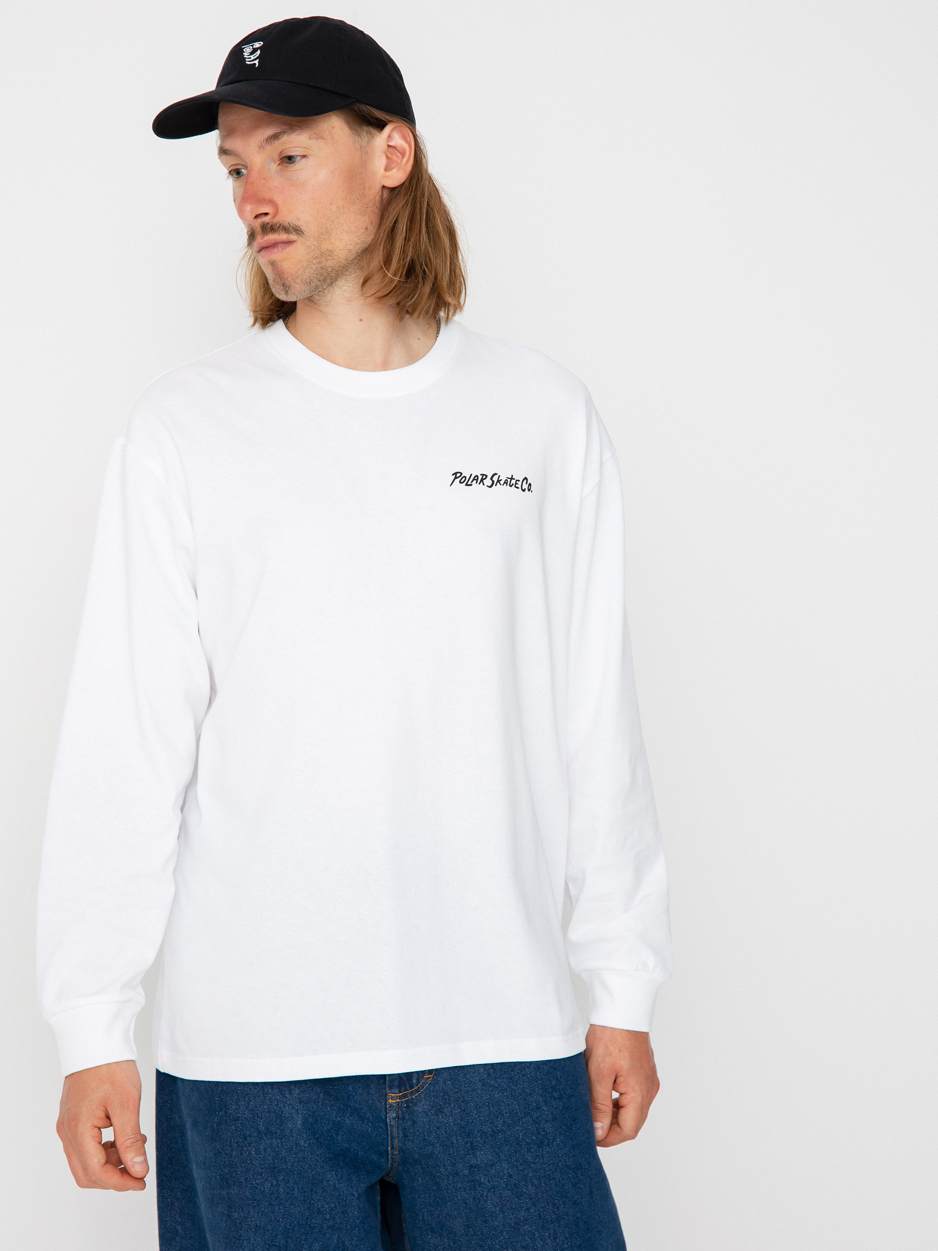 Longsleeve Polar Skate Campfire LS (white)