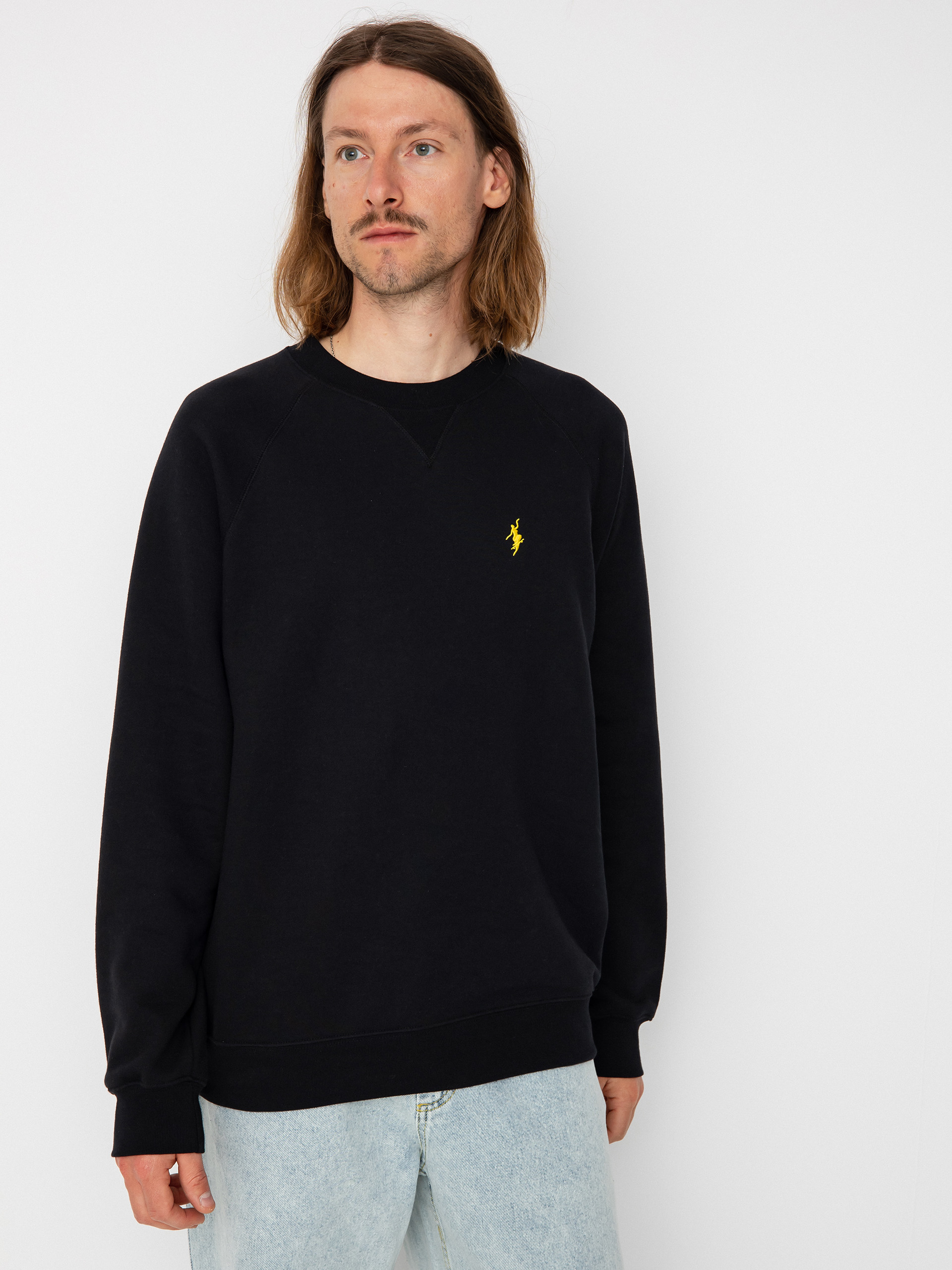 Bluza Polar Skate No Comply Default Crewneck (black)