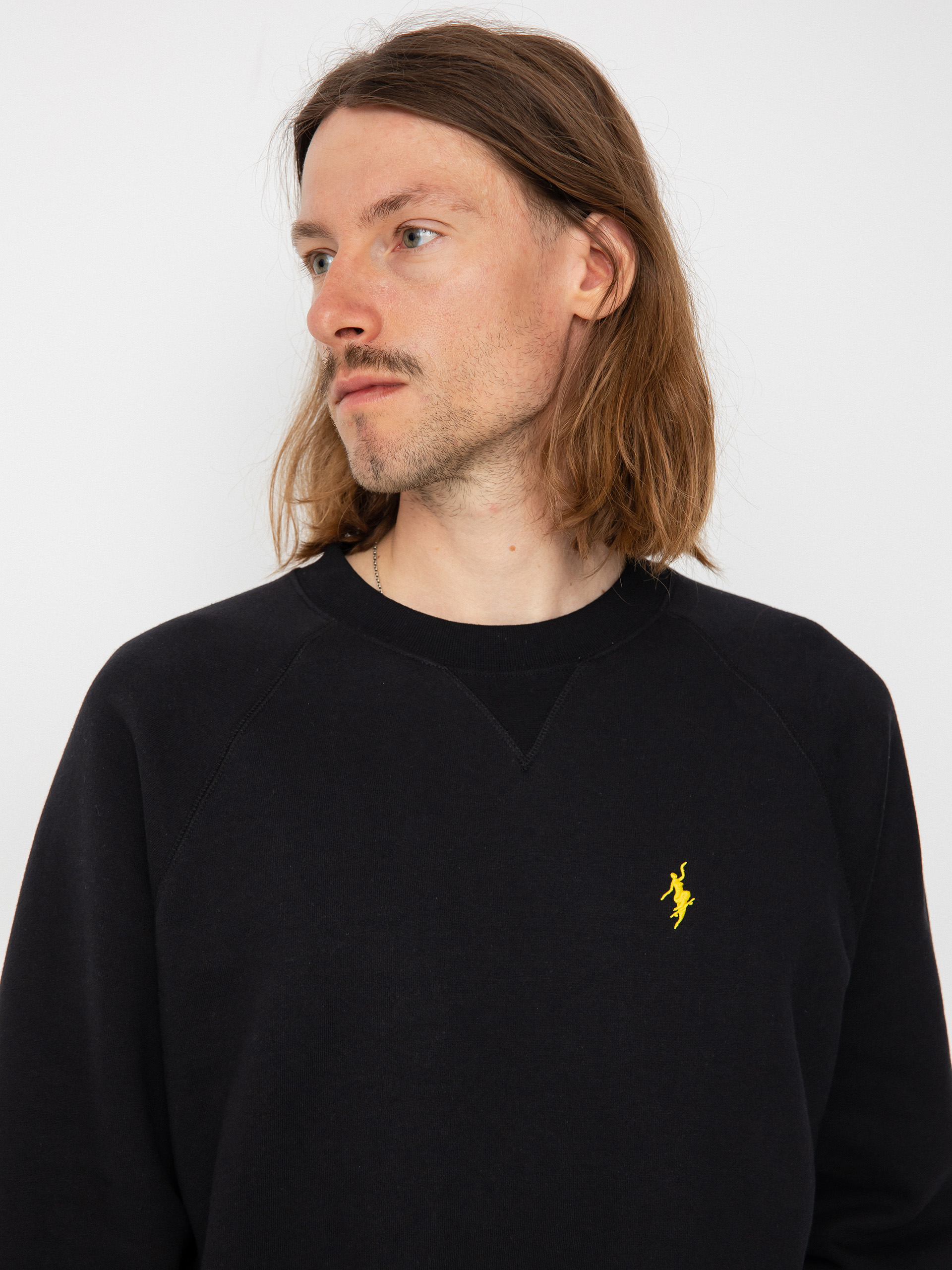 Bluza Polar Skate No Comply Default Crewneck (black)