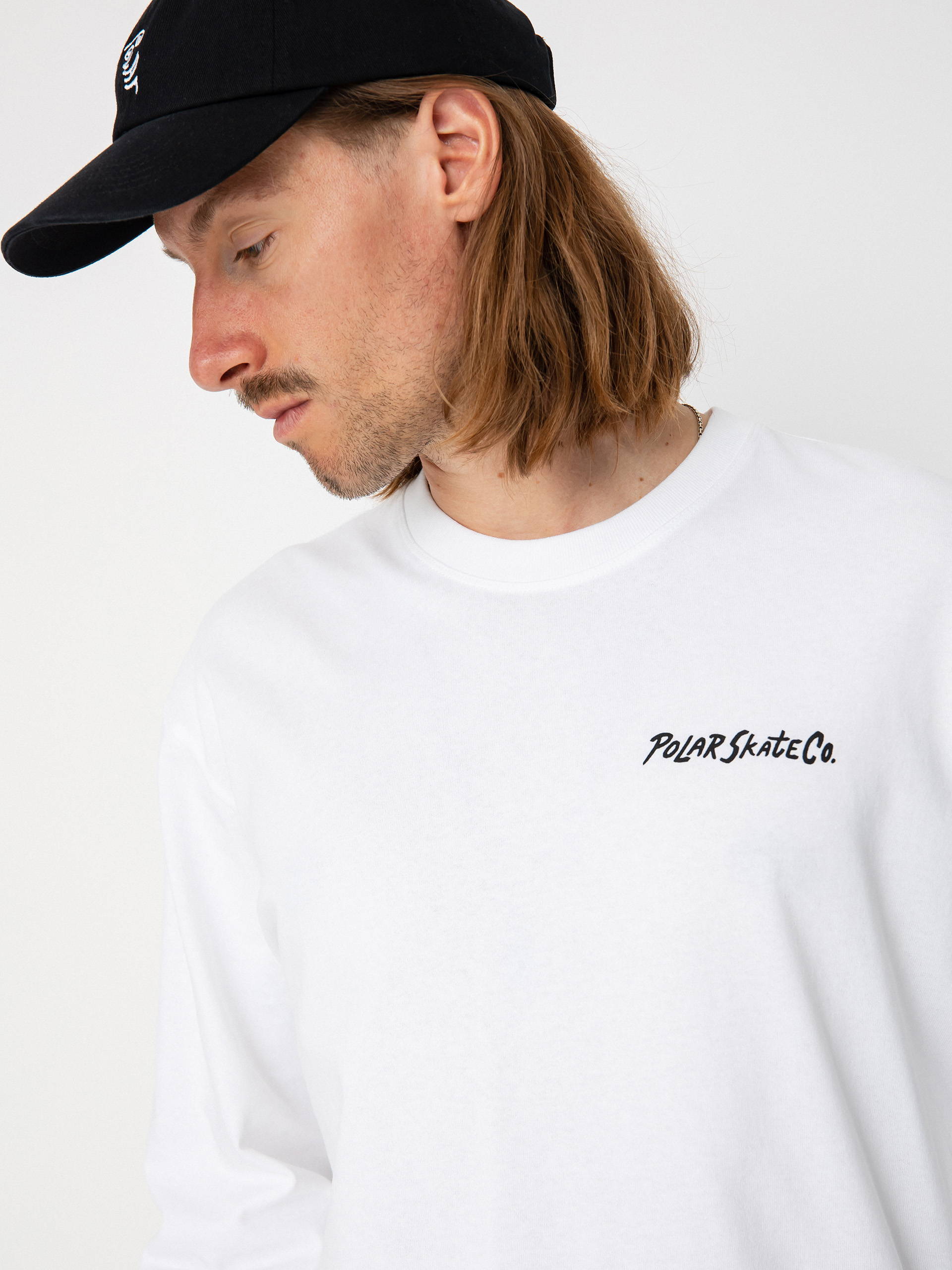 Longsleeve Polar Skate Campfire LS (white)