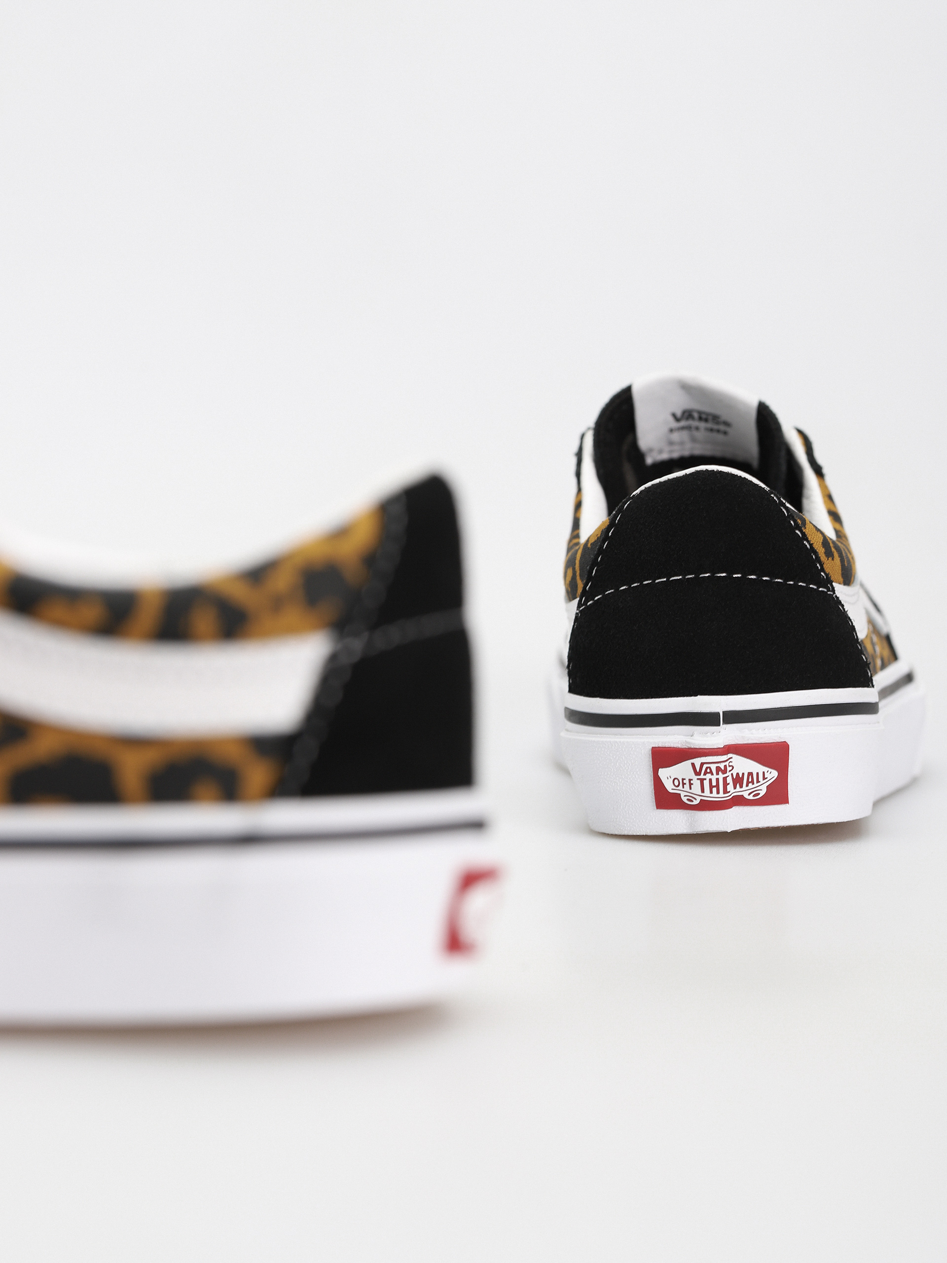 Buty Vans Sk8 Low (leopard black/true white)
