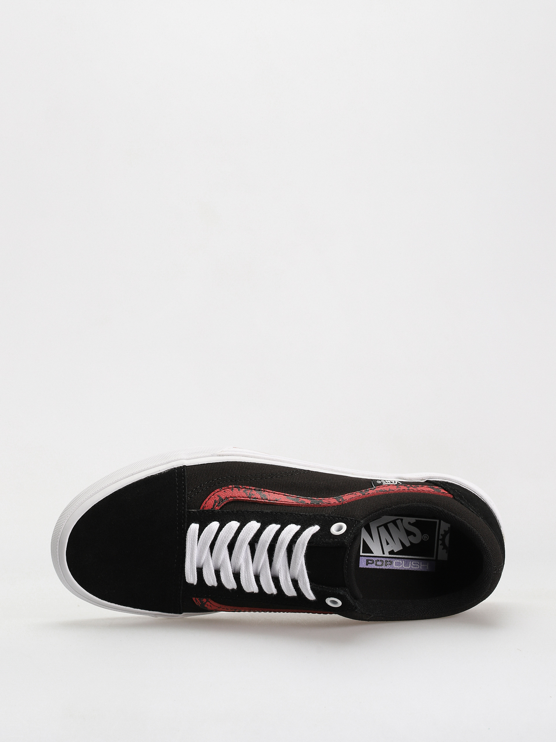Buty Vans Bmx Old Skool (marble black/white/red)