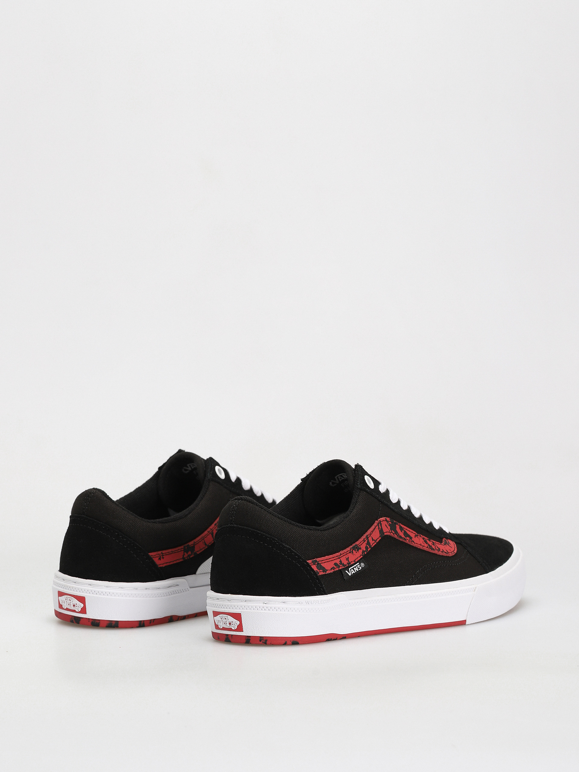 Buty Vans Bmx Old Skool (marble black/white/red)