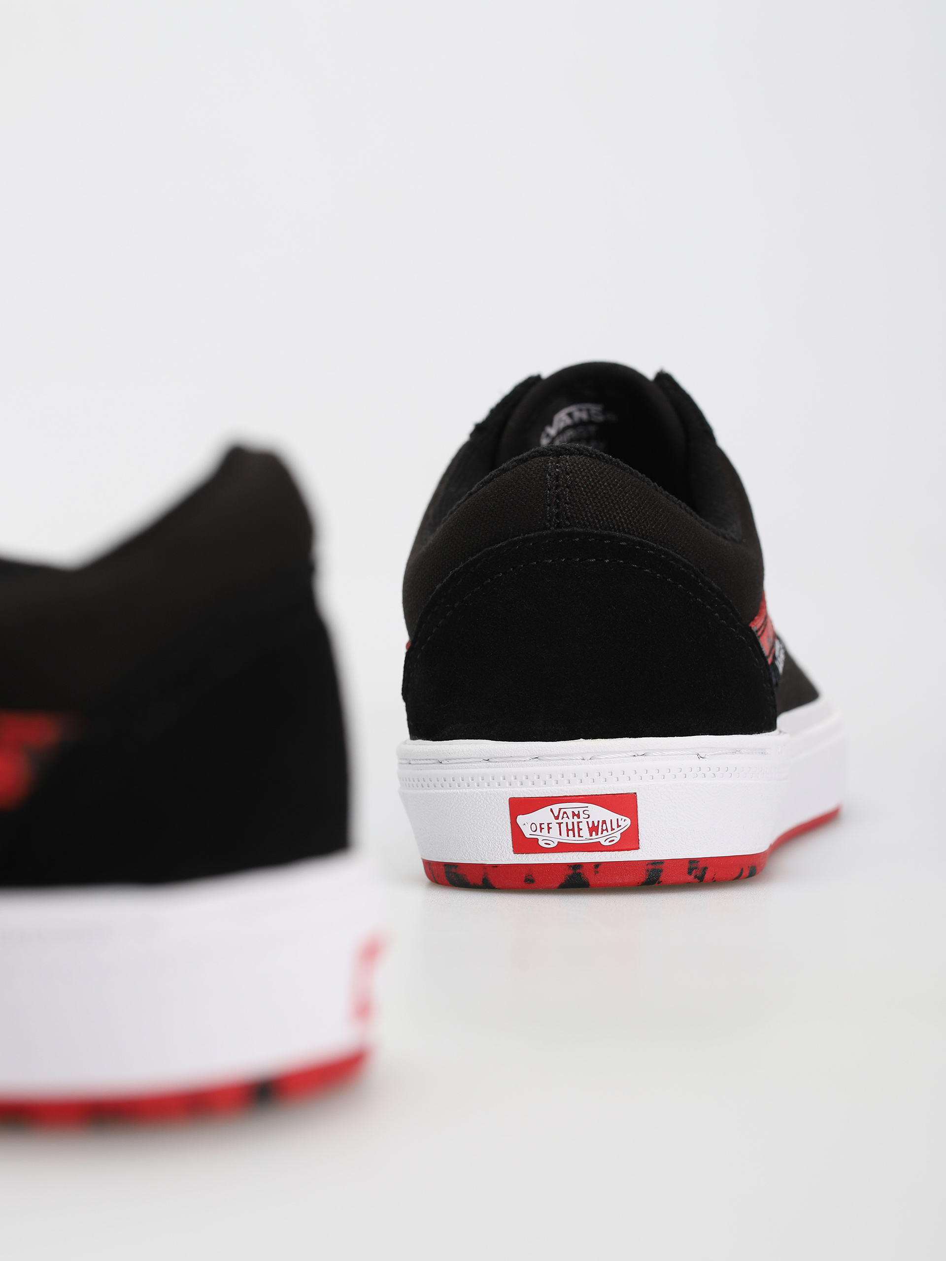 Buty Vans Bmx Old Skool (marble black/white/red)