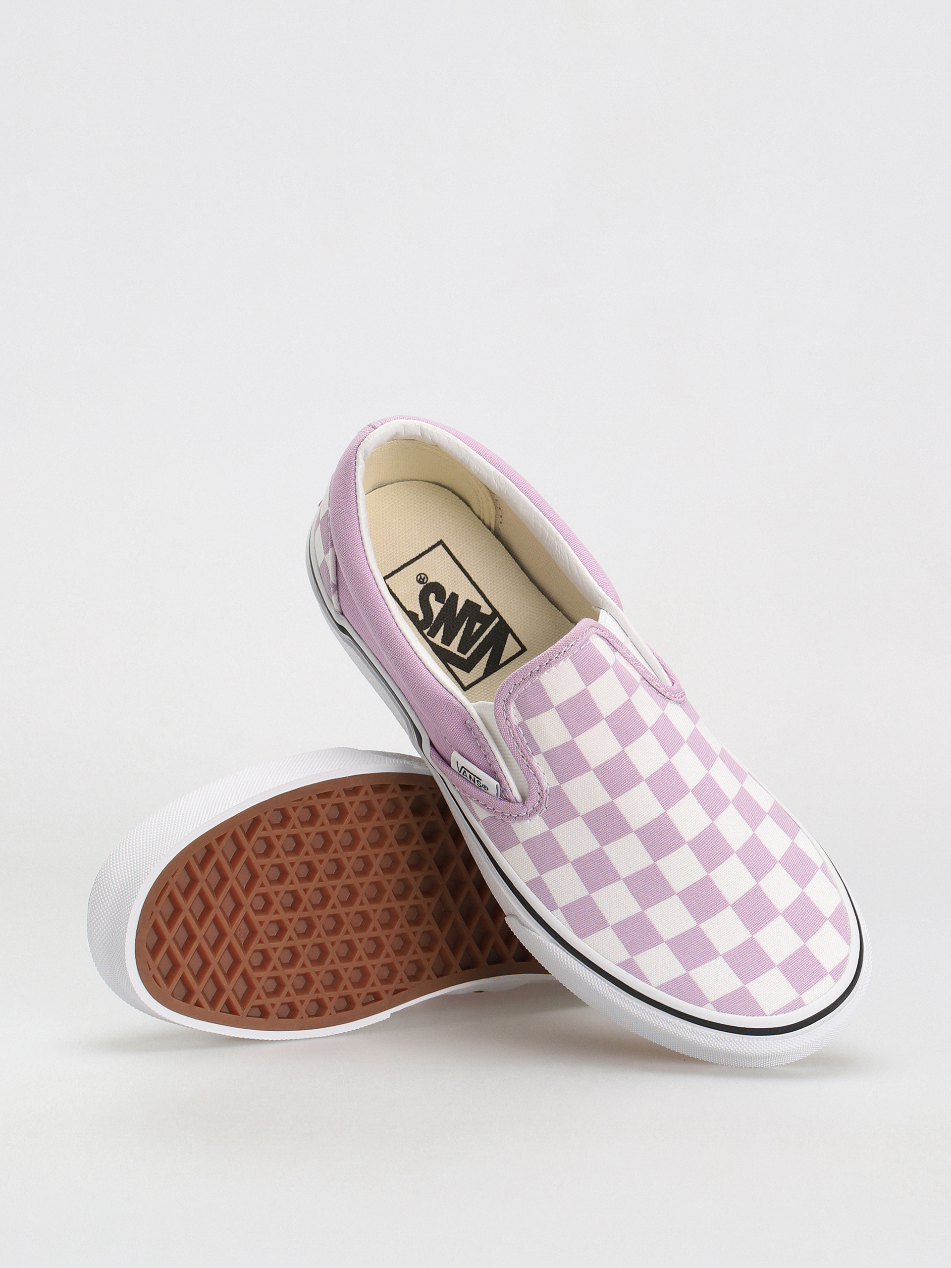 Buty Vans Classic Slip On (color theory checkerboard lupine)