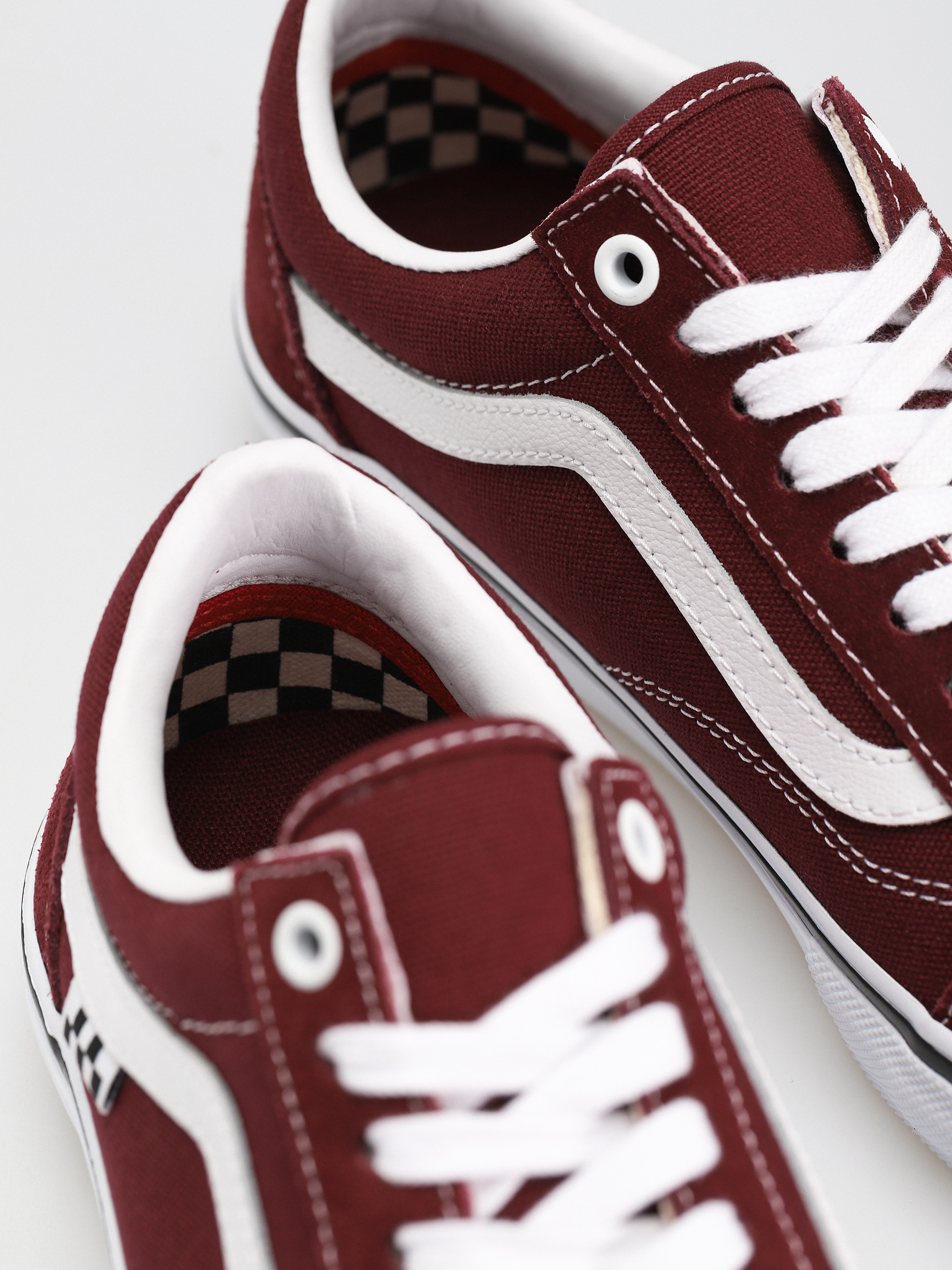 Buty Vans Skate Old Skool (port/true white)