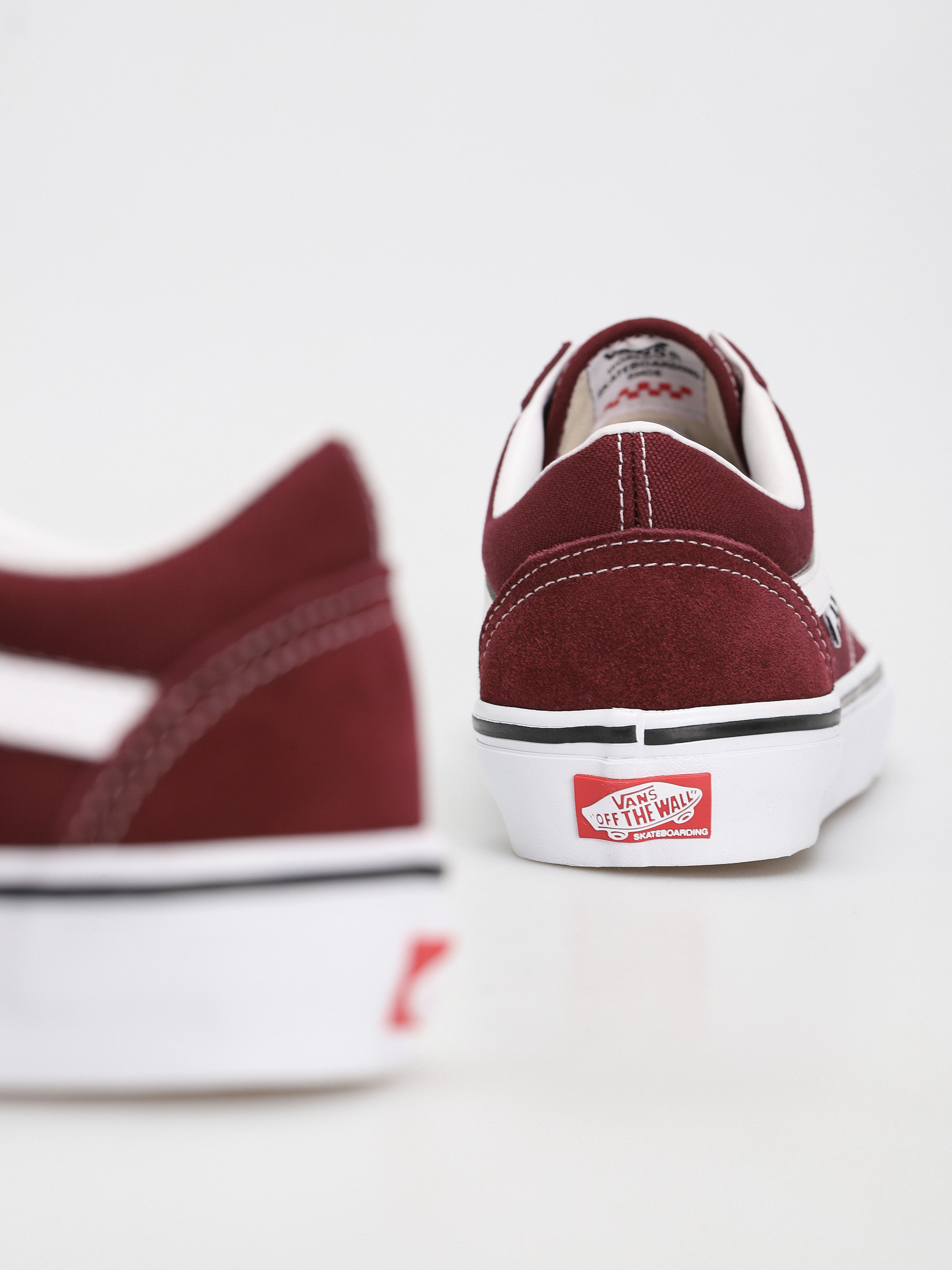 Buty Vans Skate Old Skool (port/true white)