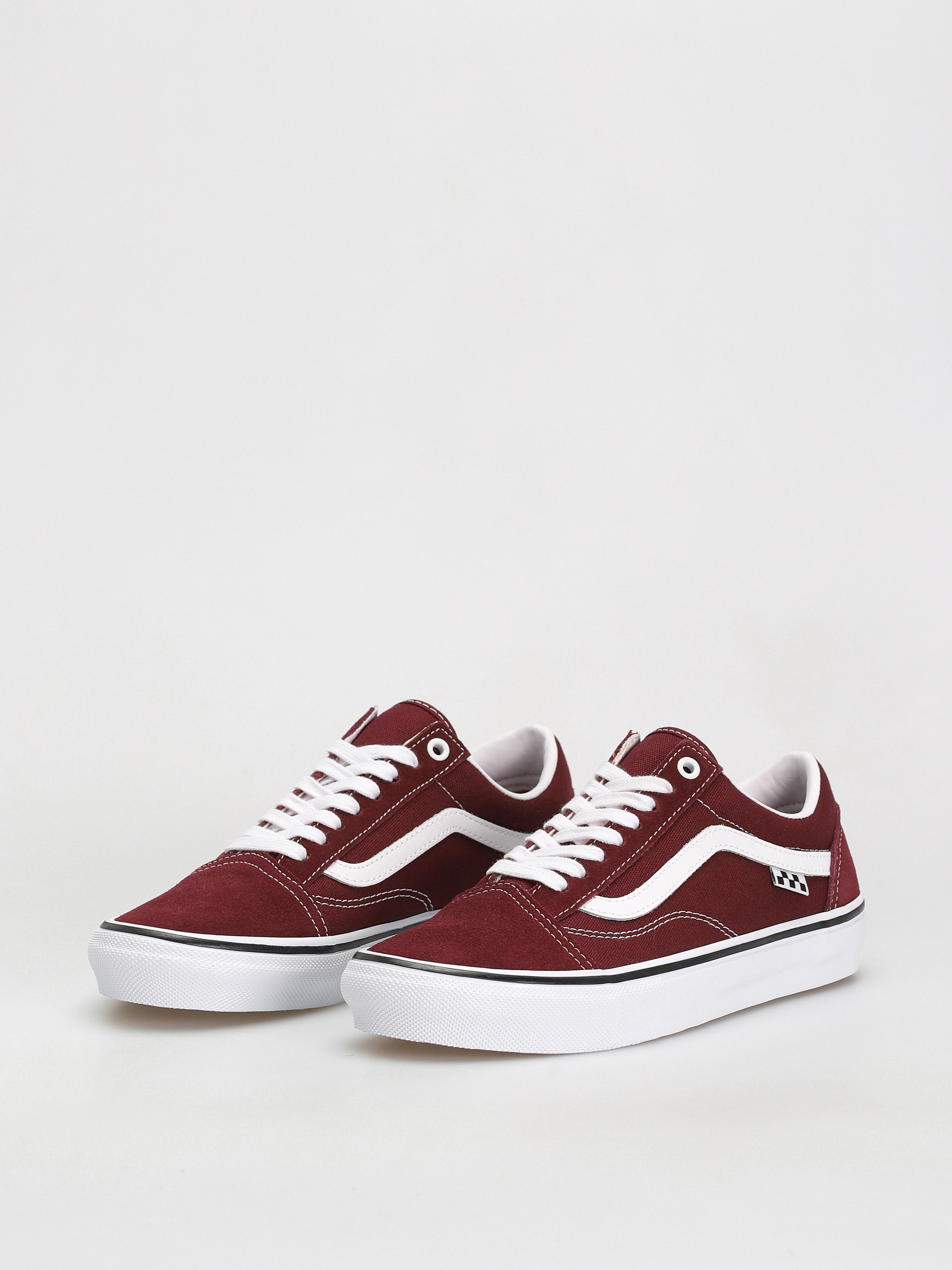 Buty Vans Skate Old Skool (port/true white)