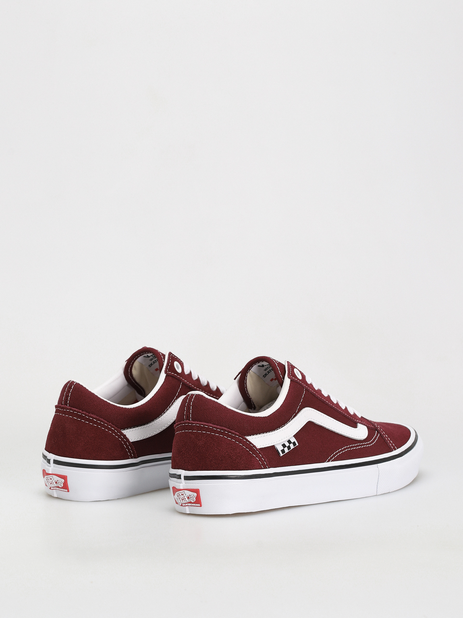 Buty Vans Skate Old Skool (port/true white)