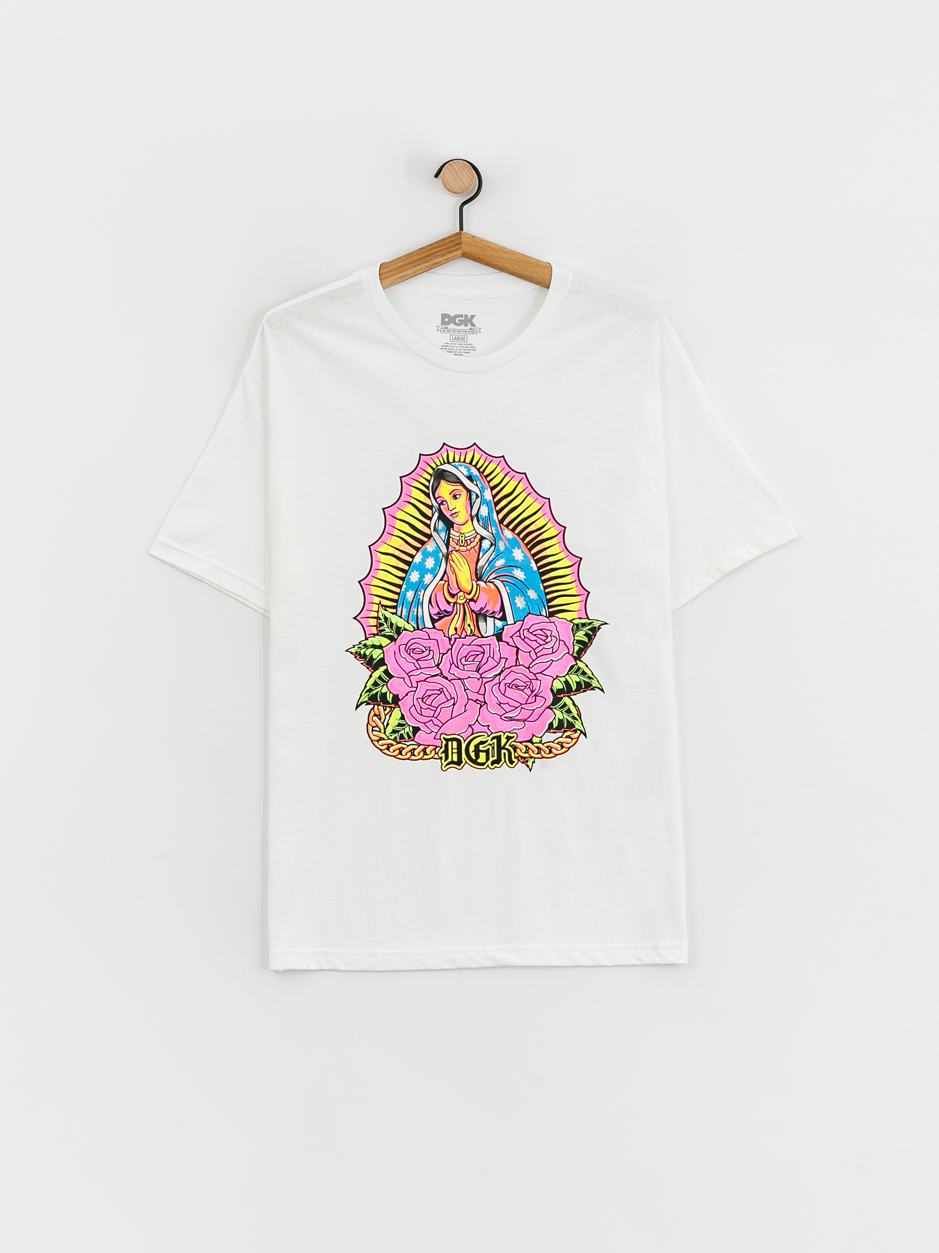 T-shirt DGK Day Glo (white)