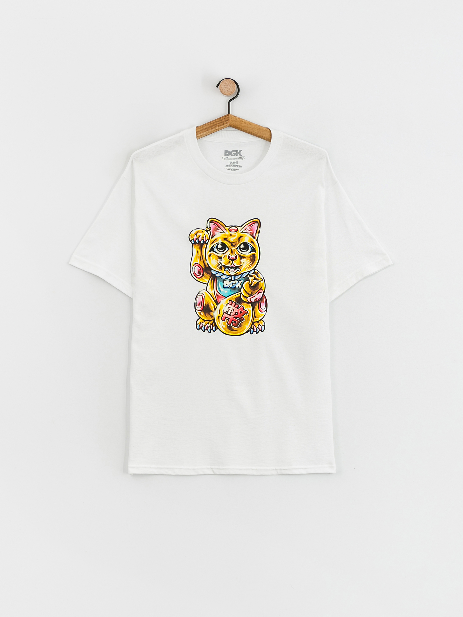 T-shirt DGK Golden Cat (white)