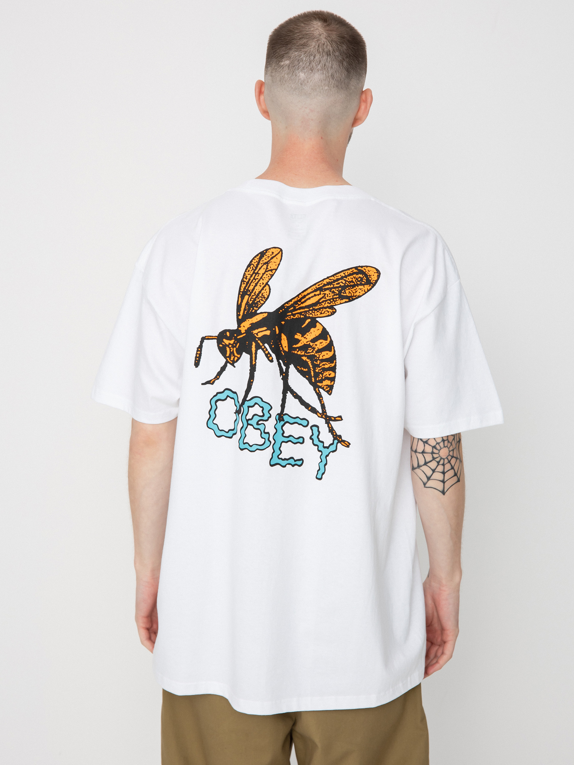 T-shirt OBEY Honey Bee (white)