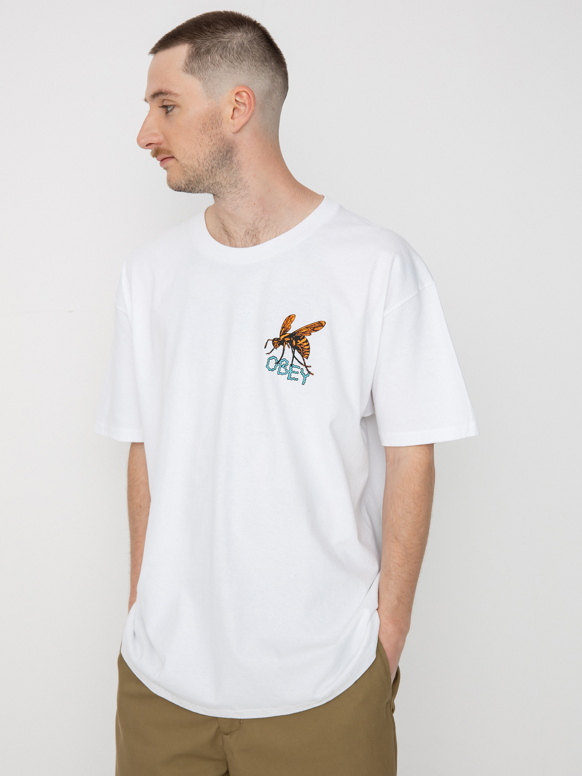 T-shirt OBEY Honey Bee (white)