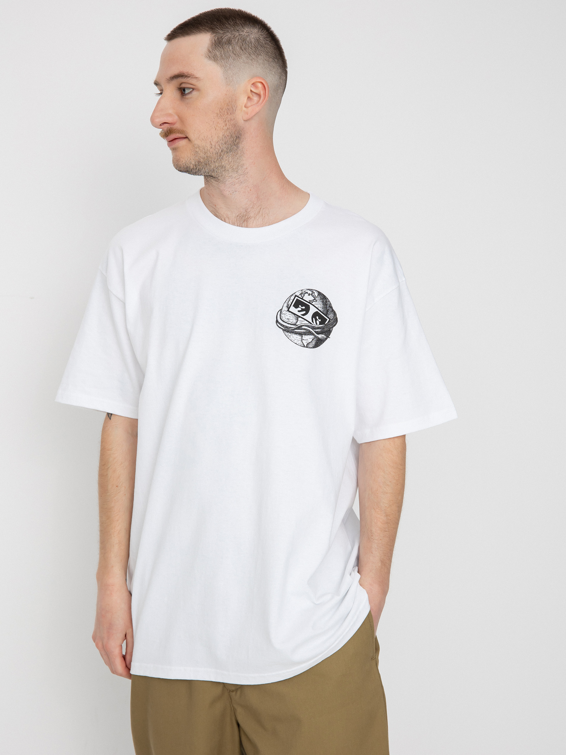 T-shirt OBEY Ouroboros (white)