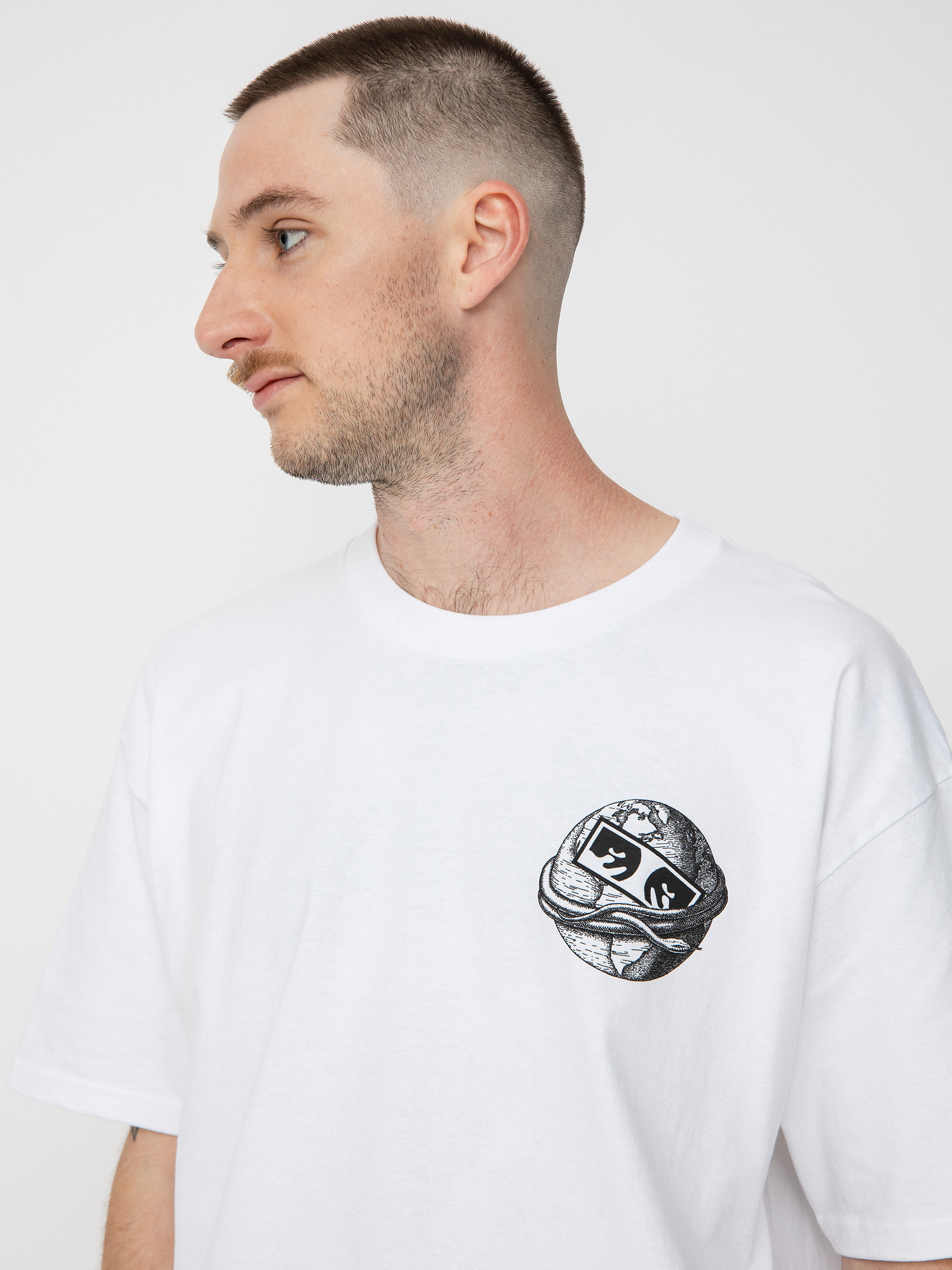 T-shirt OBEY Ouroboros (white)