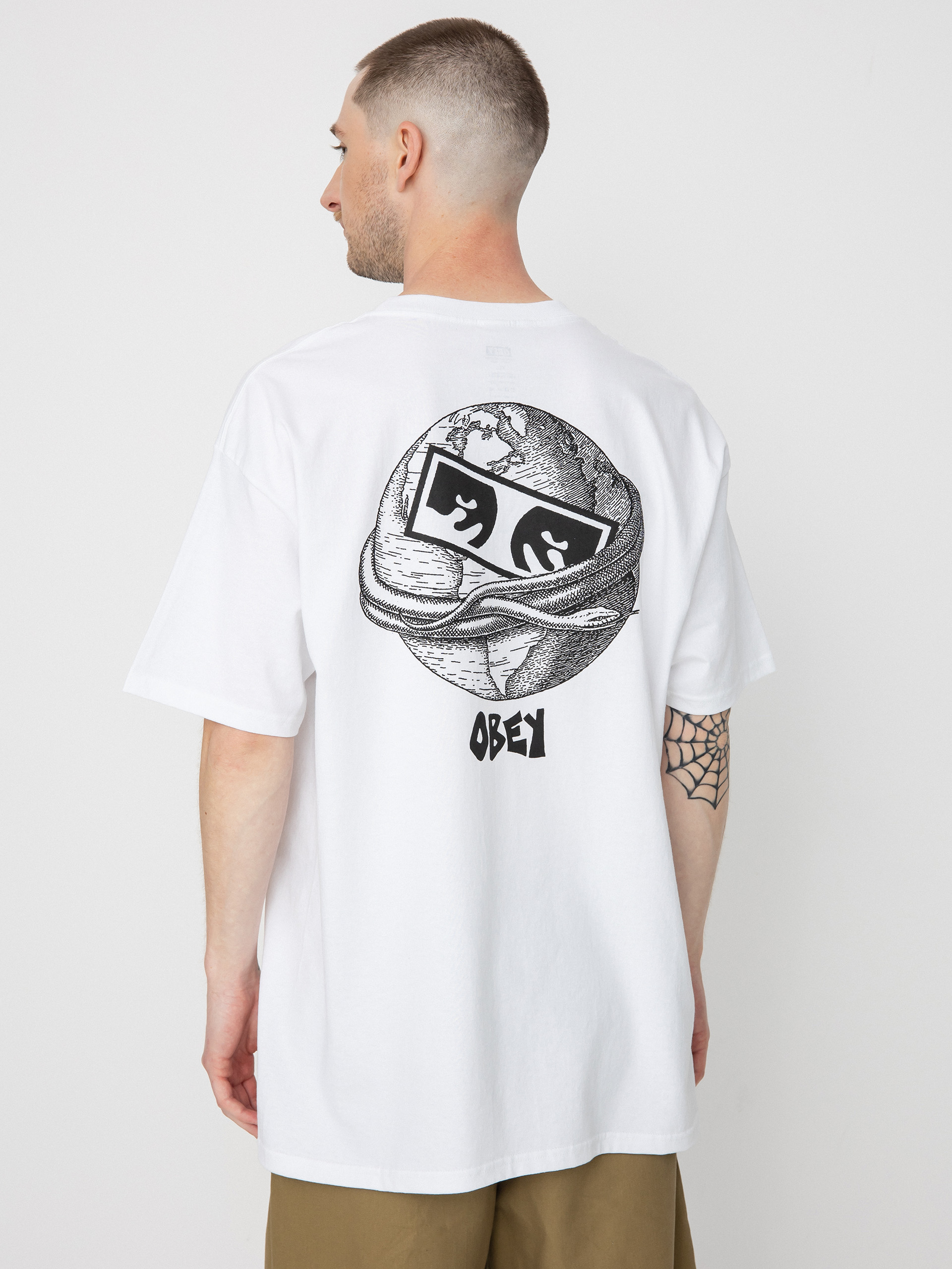 T-shirt OBEY Ouroboros (white)